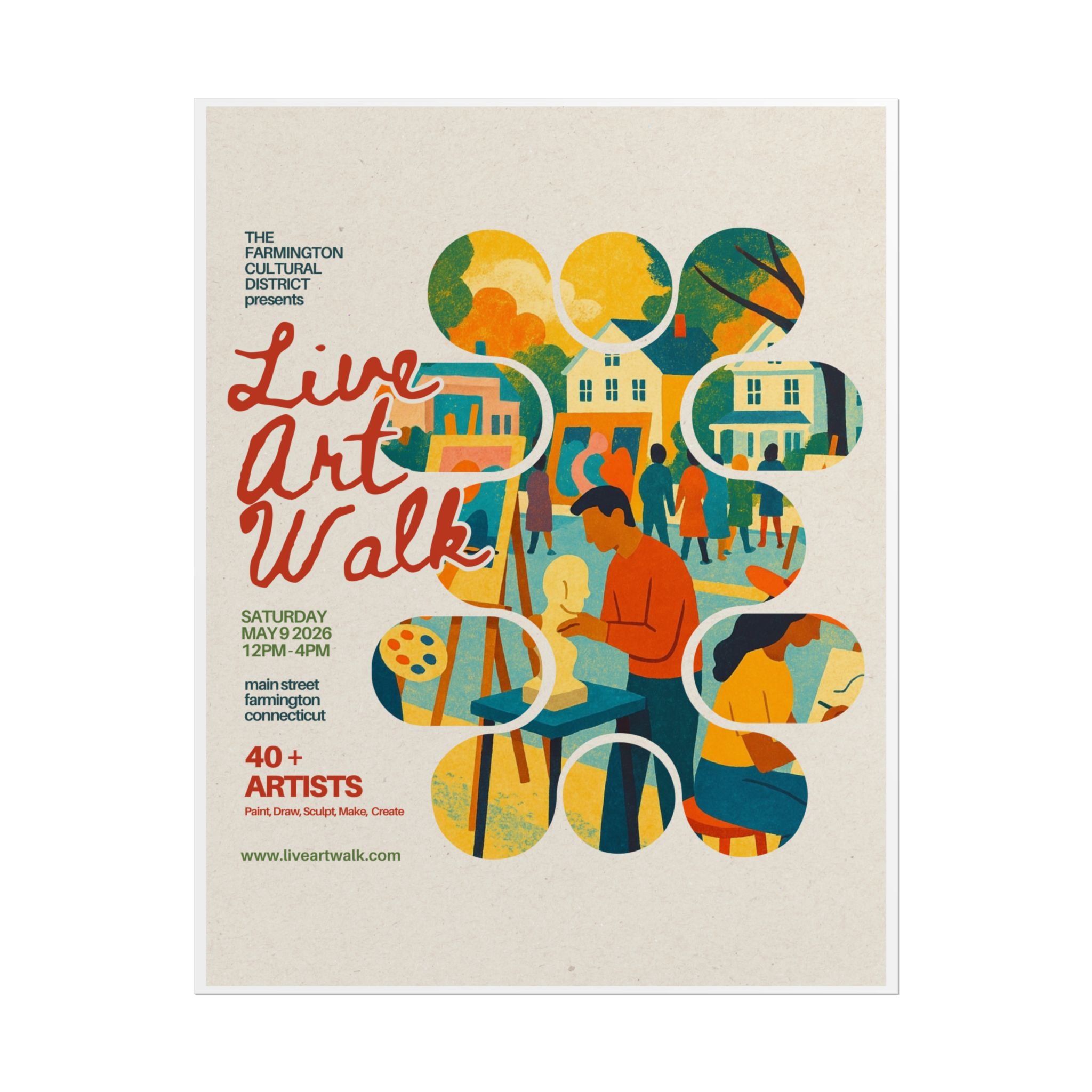 Live Art Walk Rolled Prints and Posters