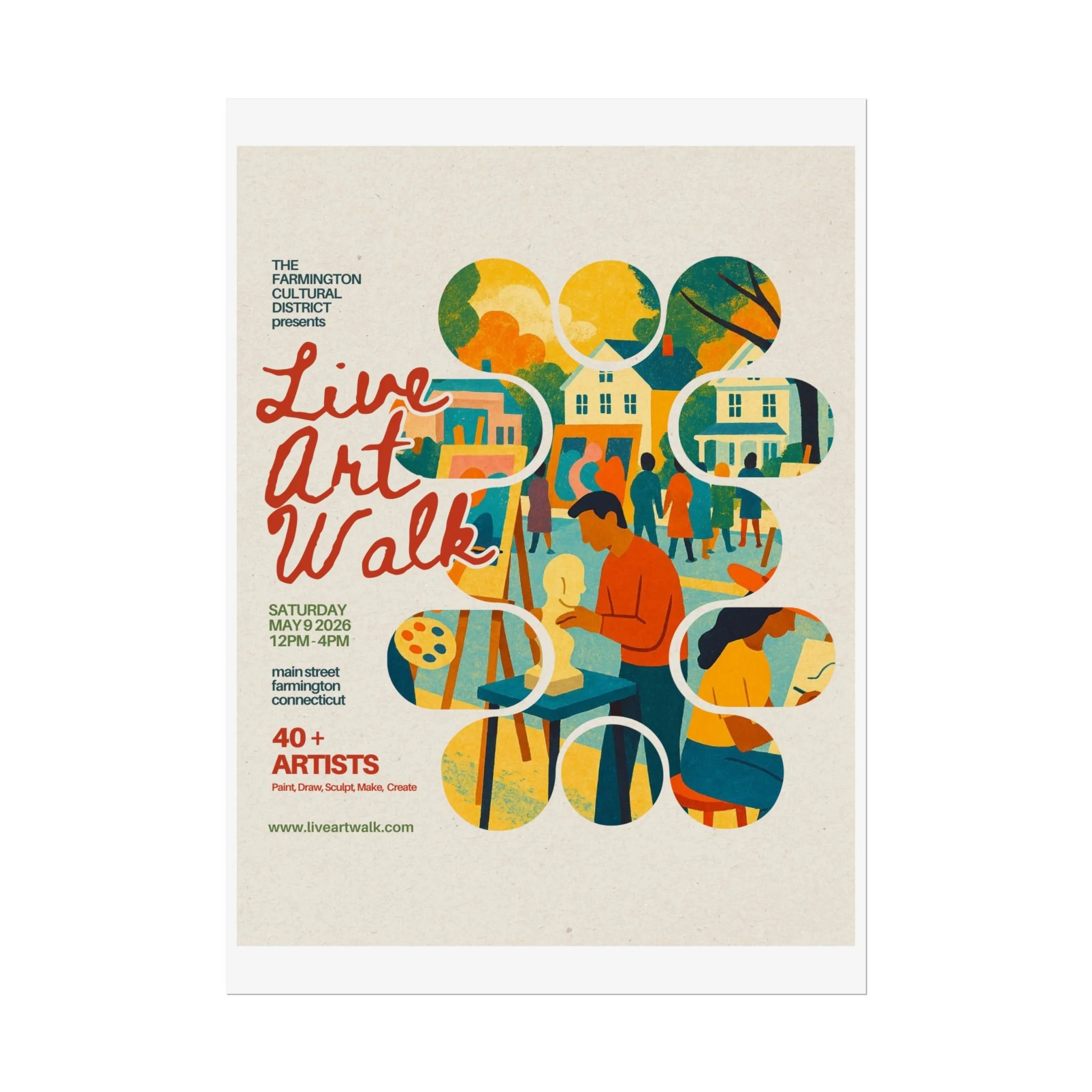 Live Art Walk Rolled Prints and Posters