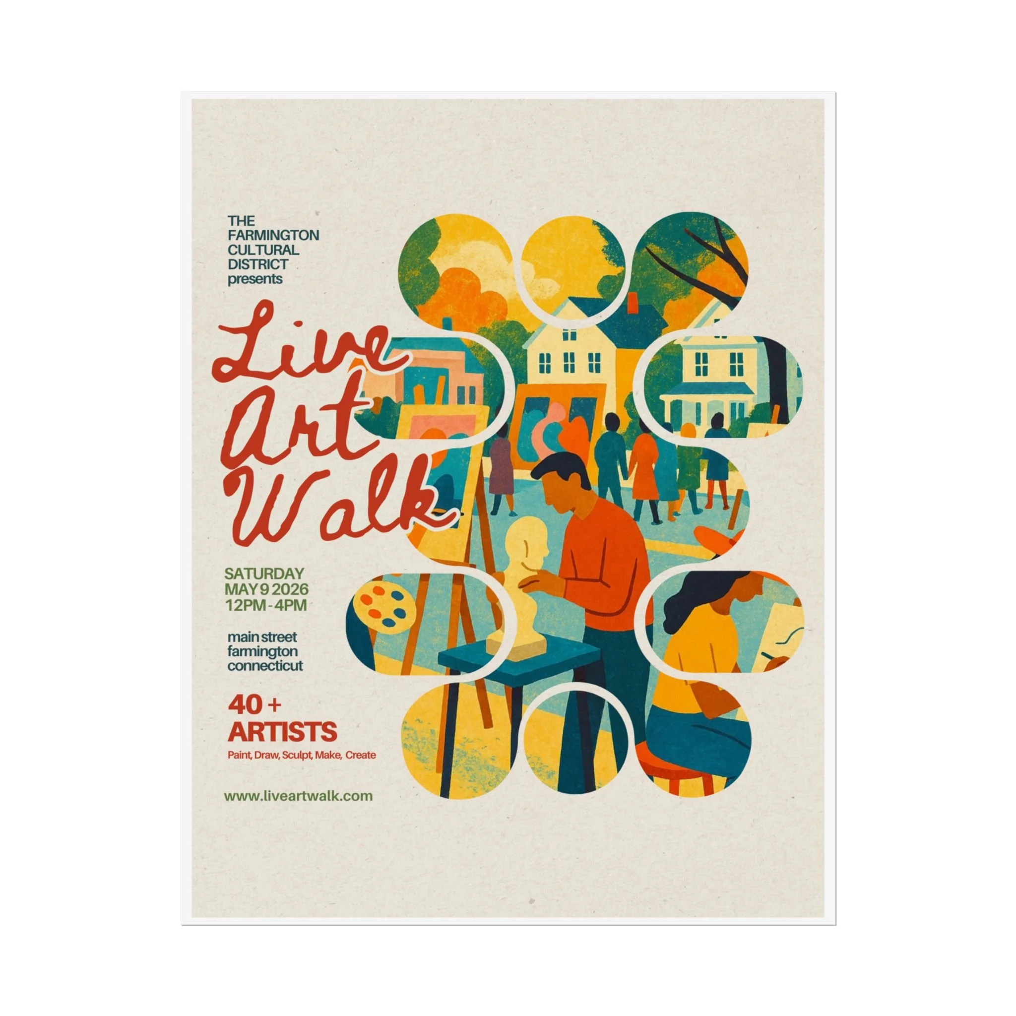 Live Art Walk Rolled Prints and Posters