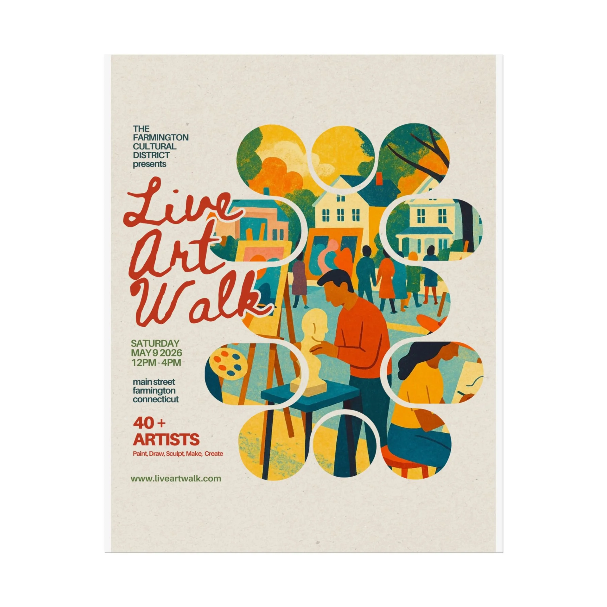 Live Art Walk Rolled Prints and Posters