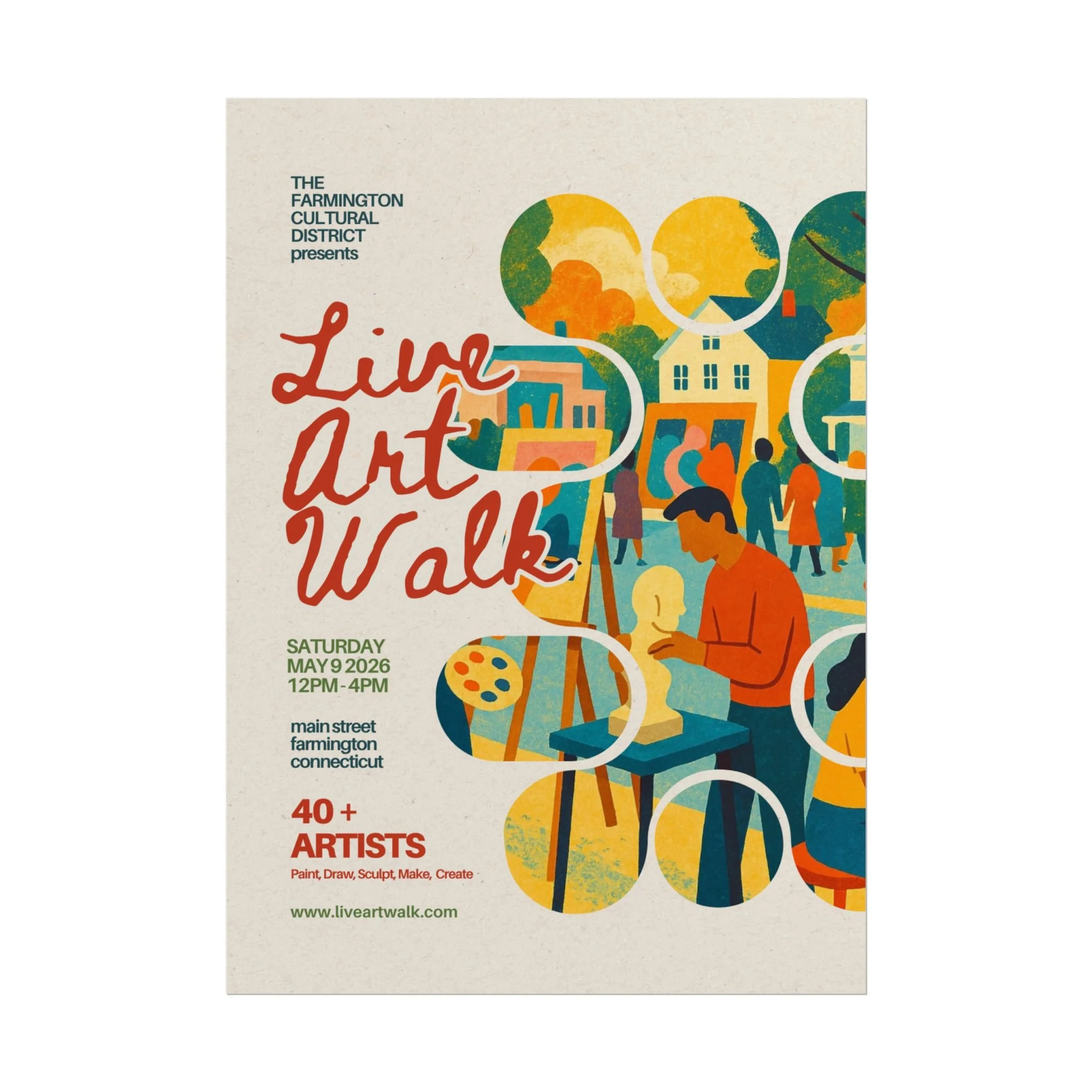 Live Art Walk Rolled Prints and Posters