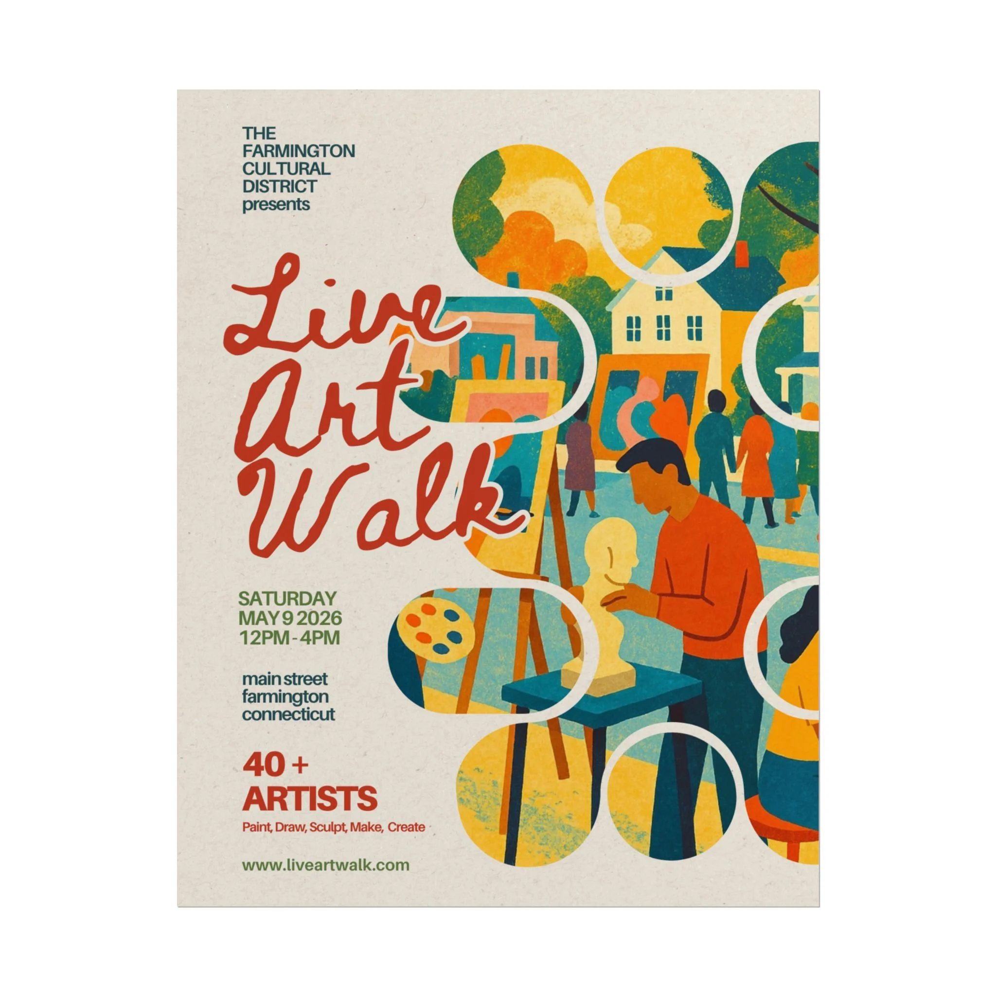 Live Art Walk Rolled Prints and Posters