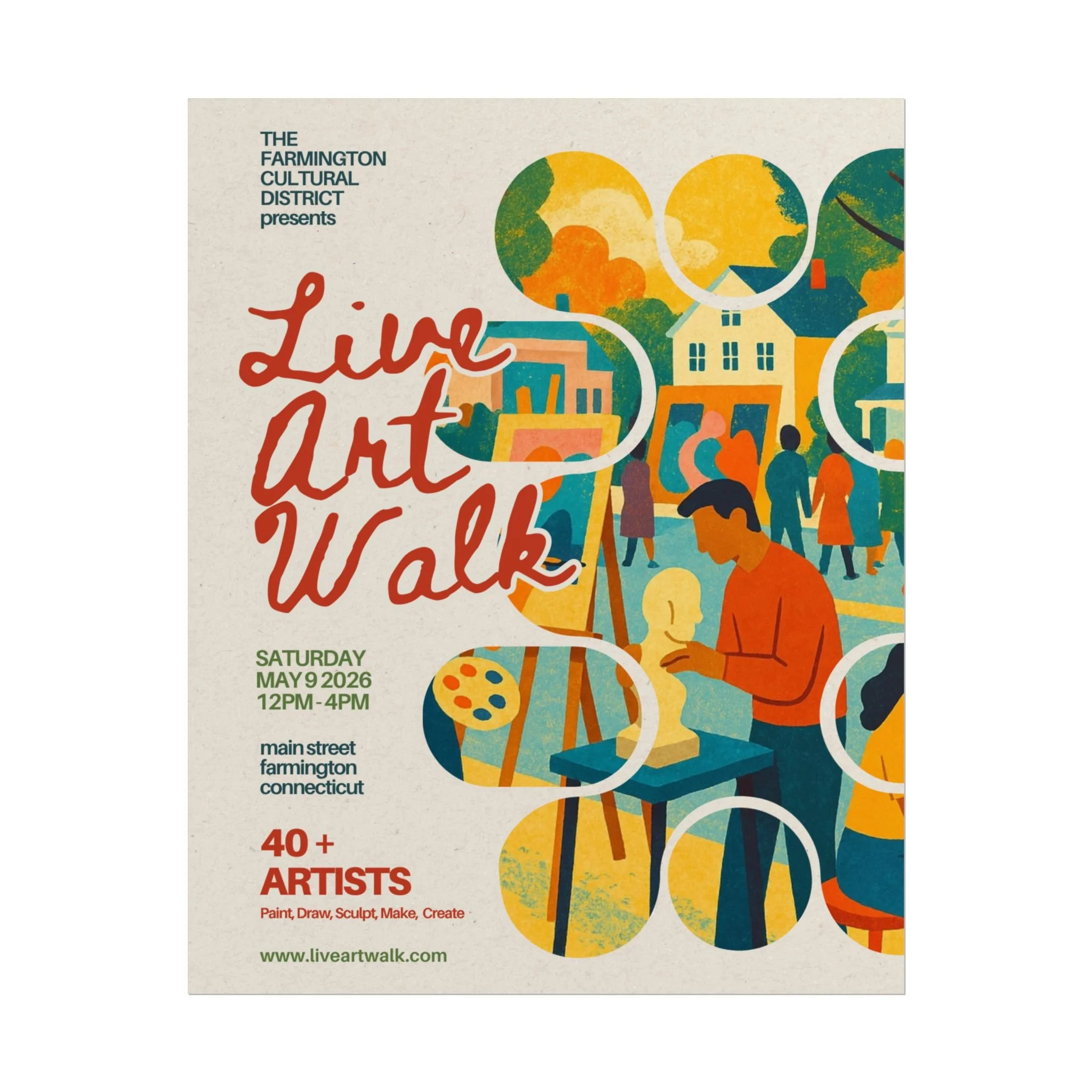 Live Art Walk Rolled Prints and Posters