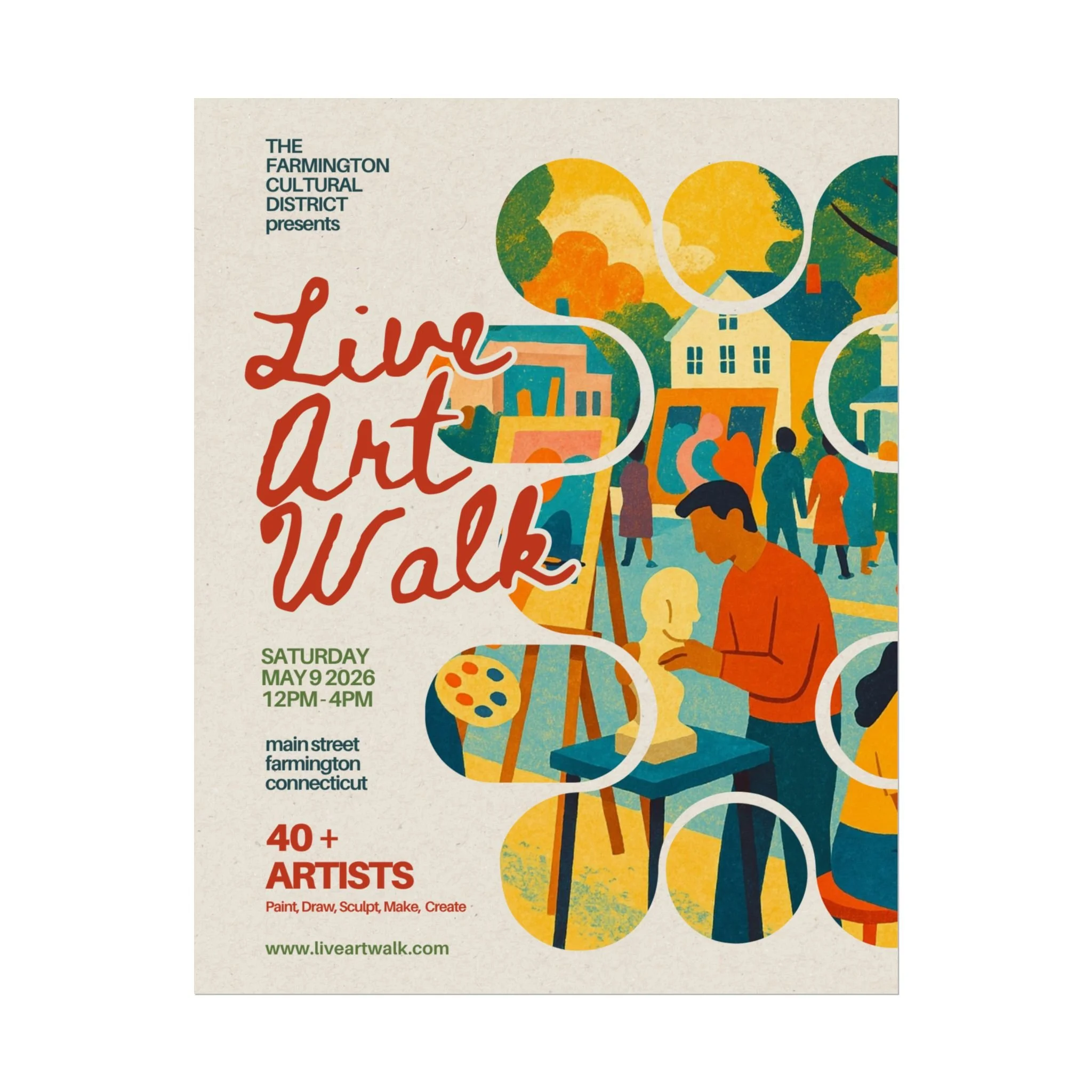 Live Art Walk Rolled Prints and Posters