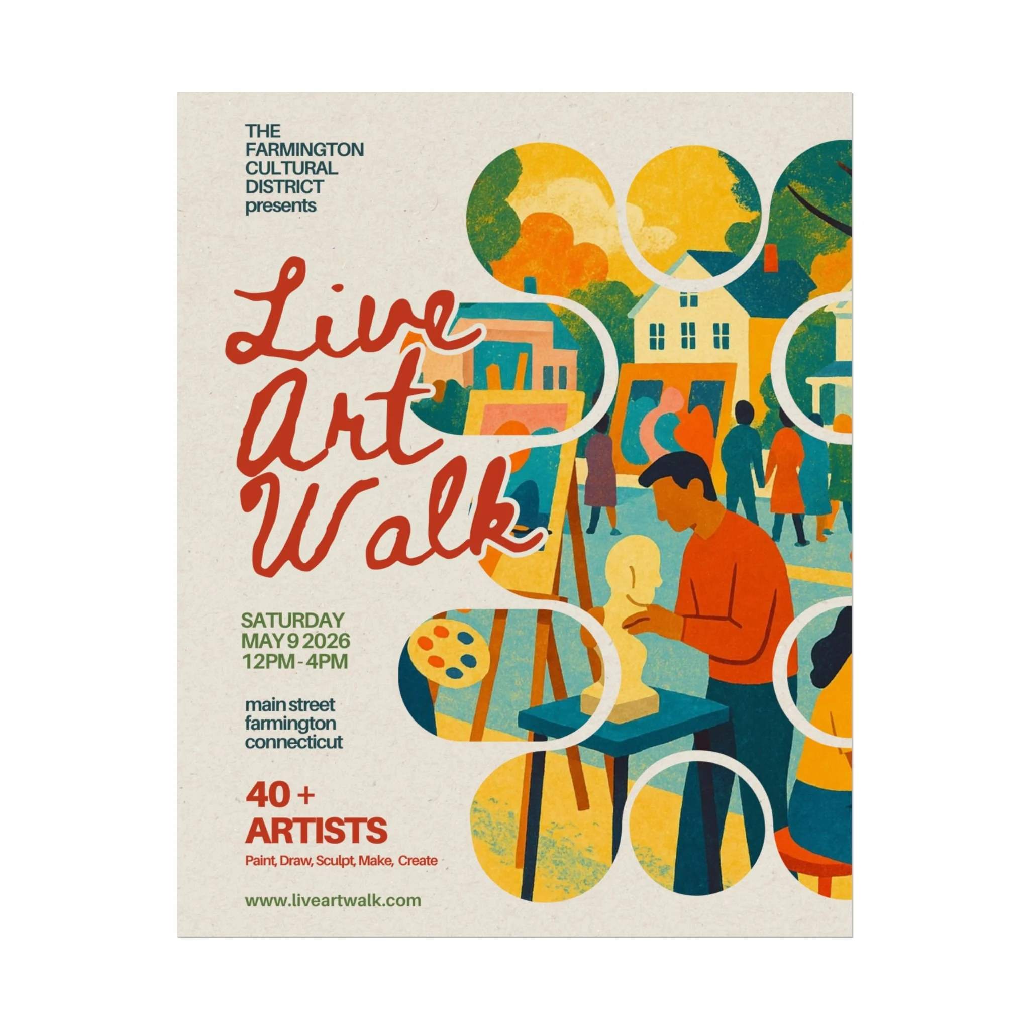 Live Art Walk Rolled Prints and Posters