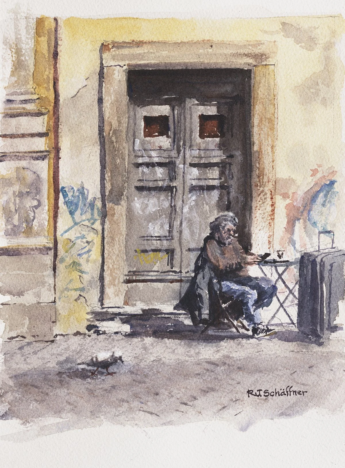 Rome Doorway