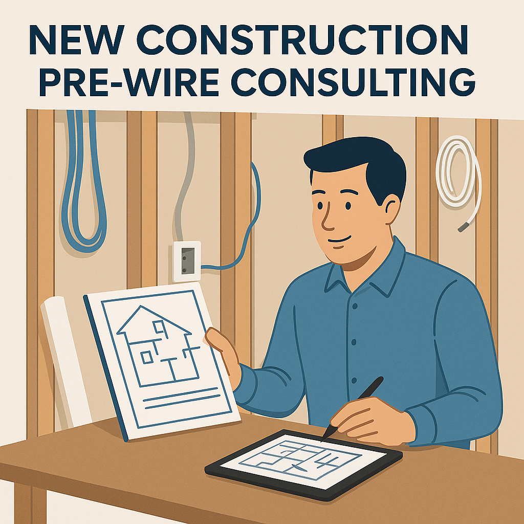 New Construction & Renovation Pre-Wire Consulting