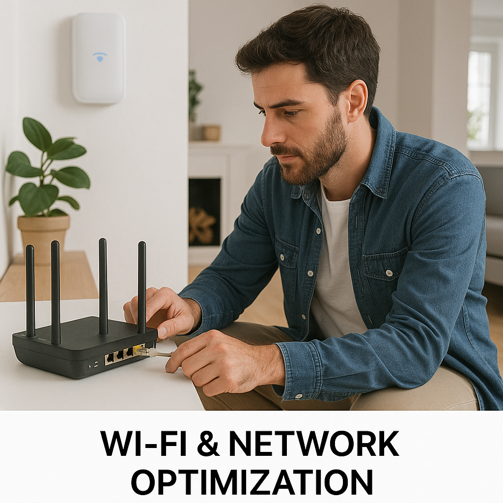 Wi‑Fi & Network Optimization