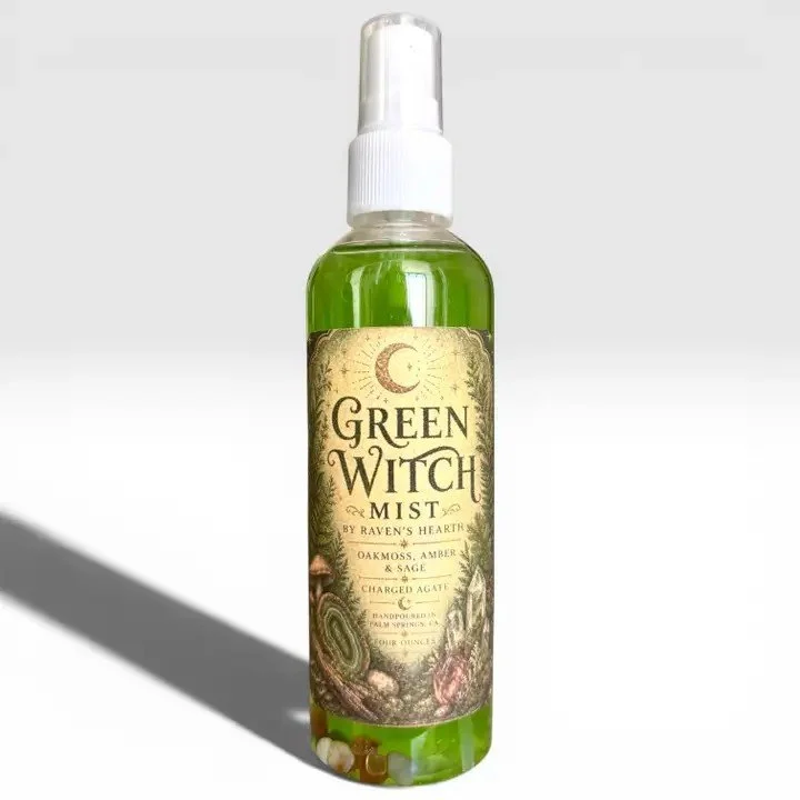 Green Witch Aromatherapy Mist | Oakmoss, Amber & Sage