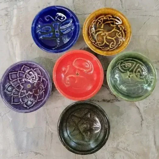 Handmade Ceramic Incense Burner
