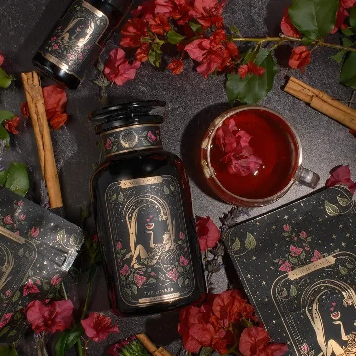 The Lovers - Hibiscus, Cinnamon, and Vanilla Love Potion by Magic Hour (60-75 cups)