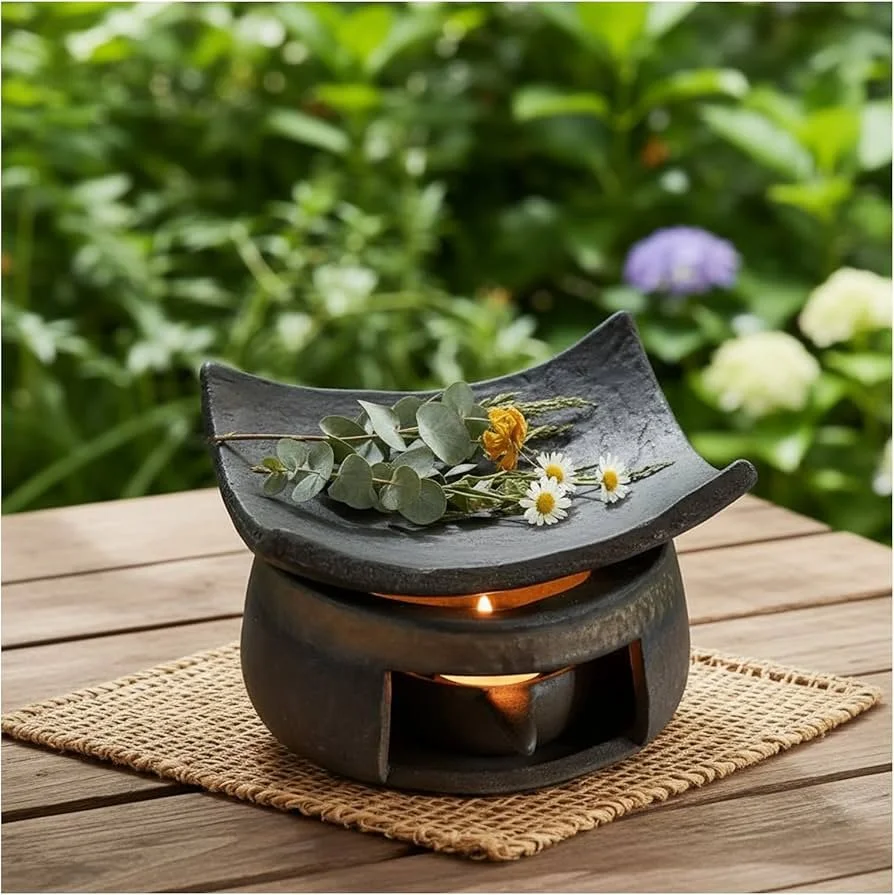 Cedar and Zen Herb Burner