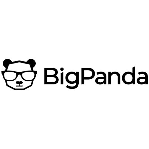 Logo of BigPanda with a panda face wearing glasses and the text 'BigPanda' next to it.