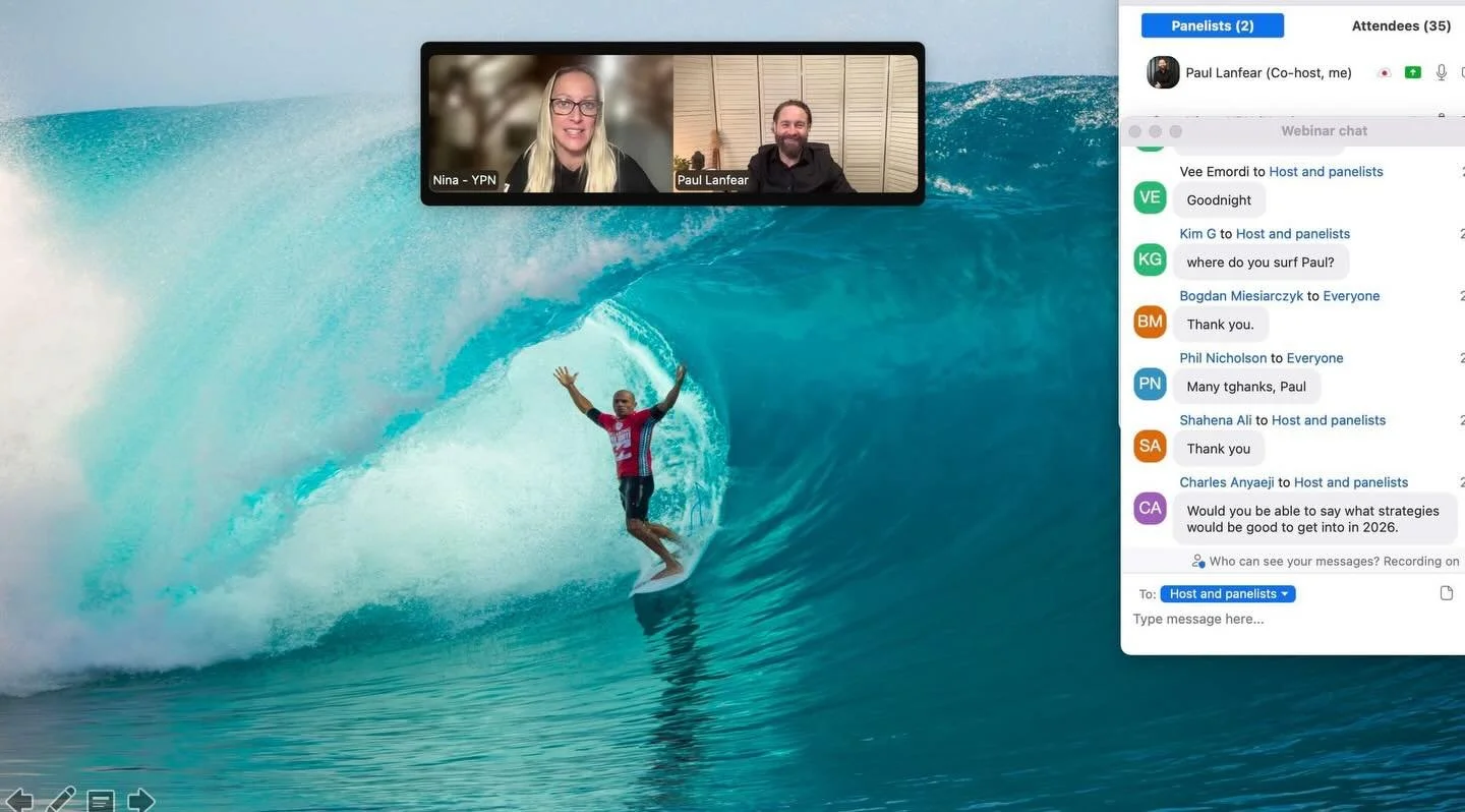 Great session with Your Property Network Magazine about the Surfing the Right Wave in 2026. 

Next stop the first Property &amp; Investor Breakfast of 2026 when we&rsquo;ll discuss Direction of Travel, Road Map &amp; 2026 Predictions.🔥

After this F