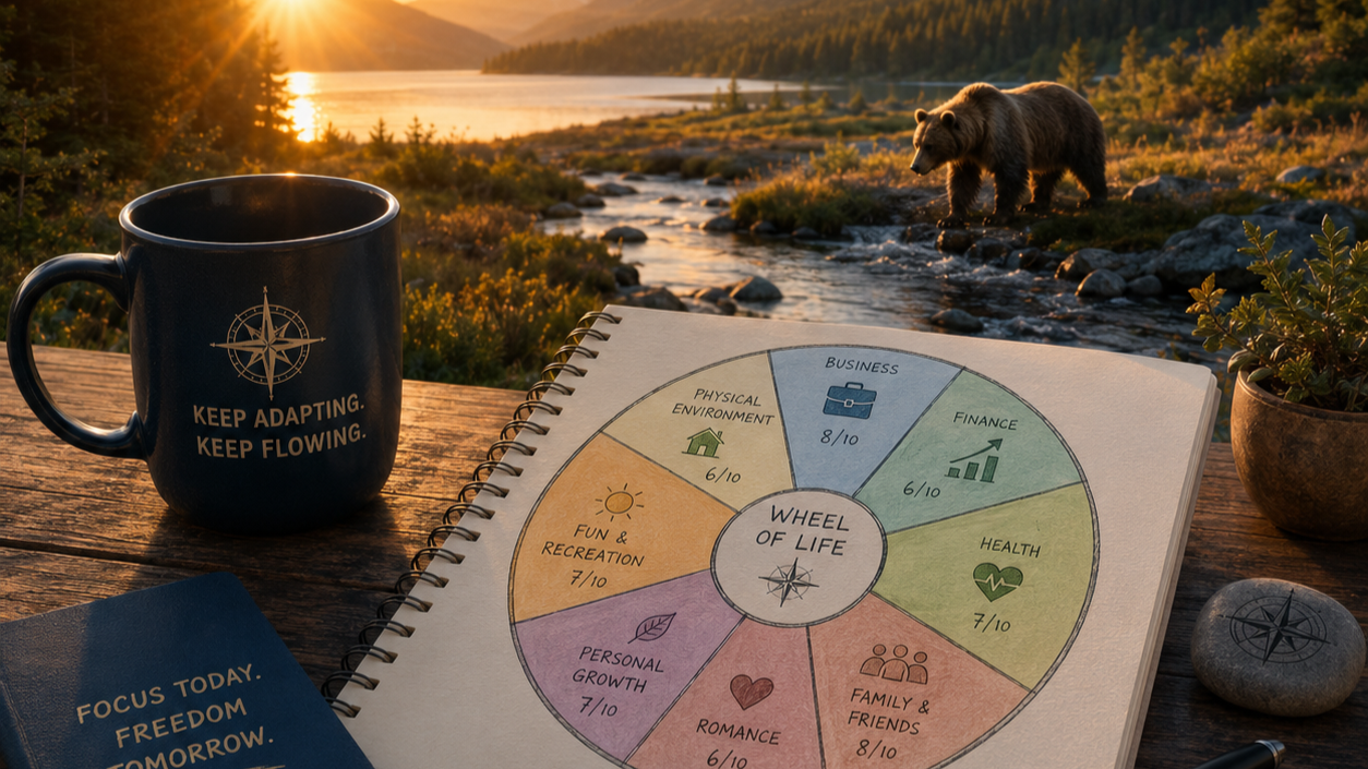 Finding Flow: Think of it like the grizzly bear.