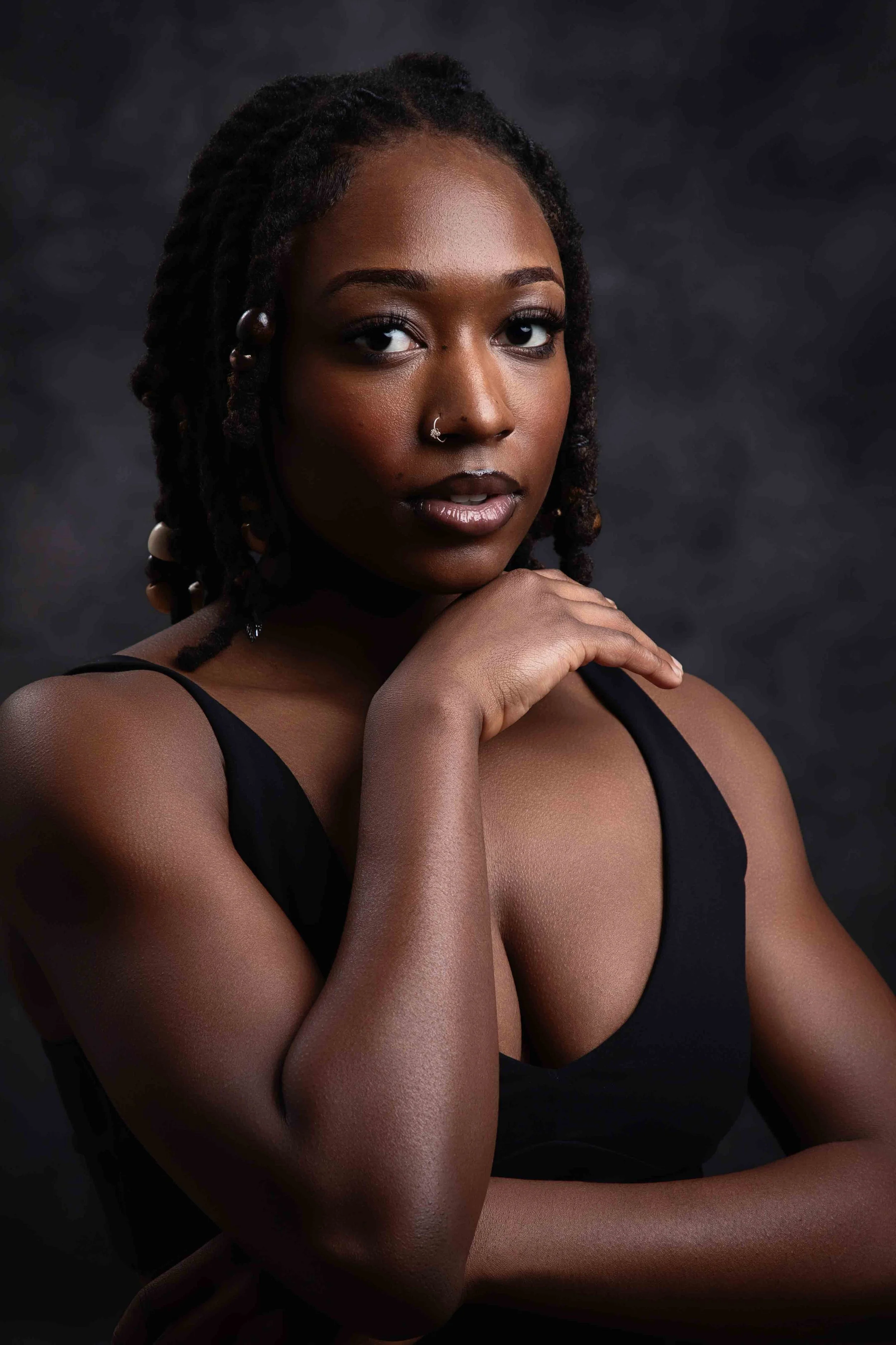 Jordan Black female dancer headshot