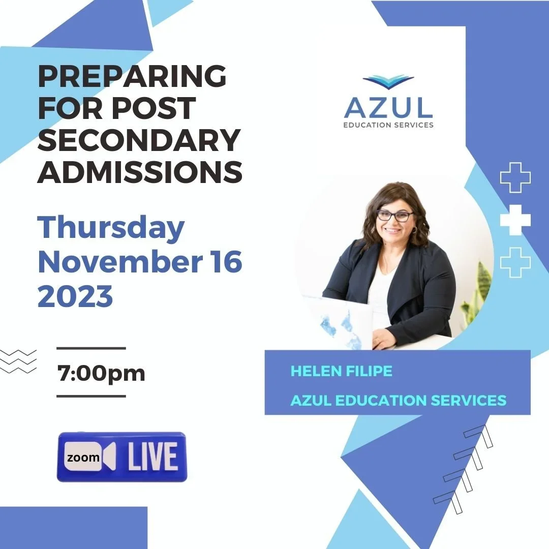 Preparing for Post Secondary Admissions