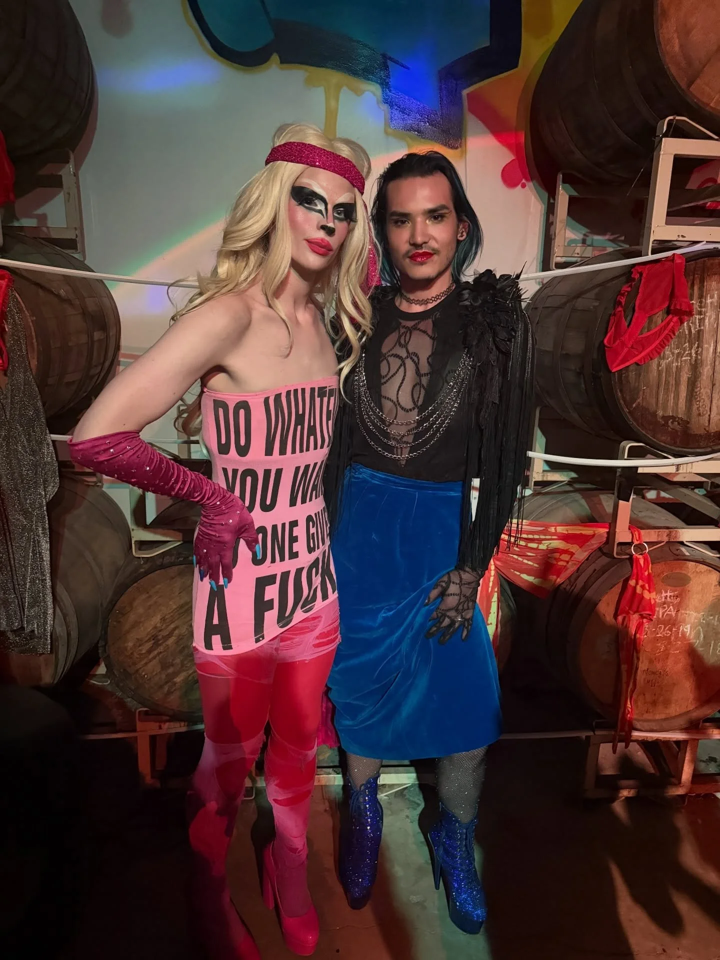 what a fan-fucking-tastic night hosted by one of the sweetest, coolest, entertainers and humans I&rsquo;ve met @lipslikelepore 💗💗💗 you and @icygirlevian should be so proud!!!!