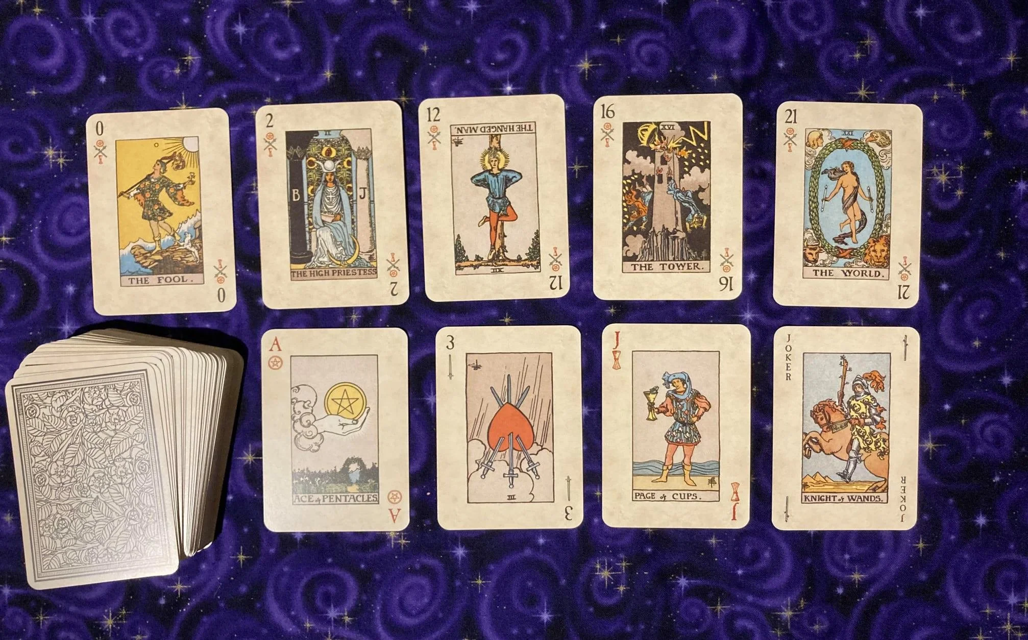 Rider-Waite Playing Card Deck