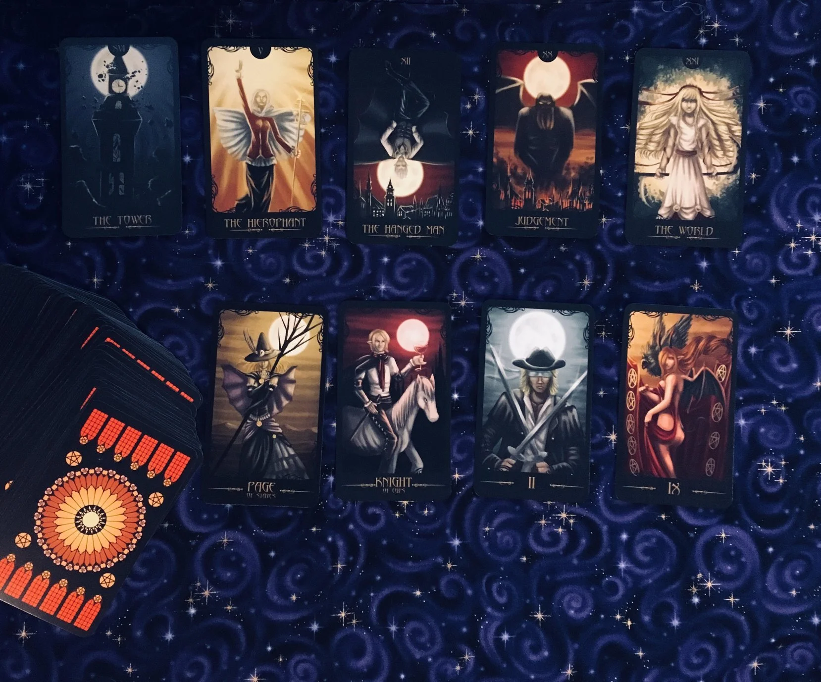 The Gothic Horror Tarot