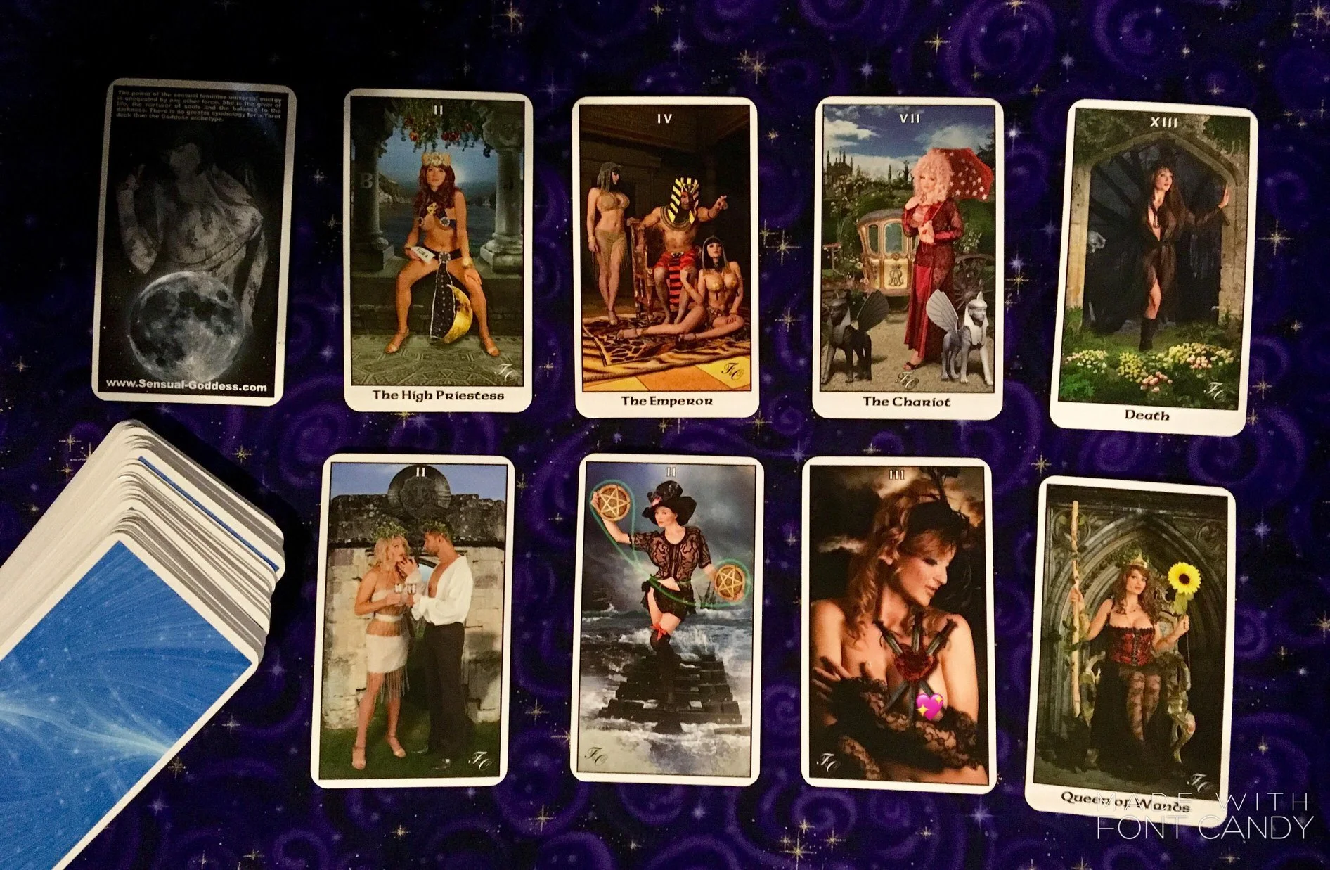 Sensual Goddess Tarot