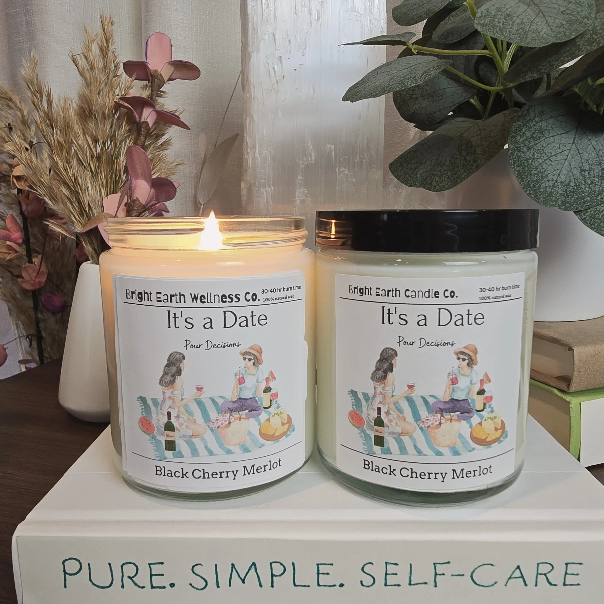 Bright Earth Wellness Co Clean Candles