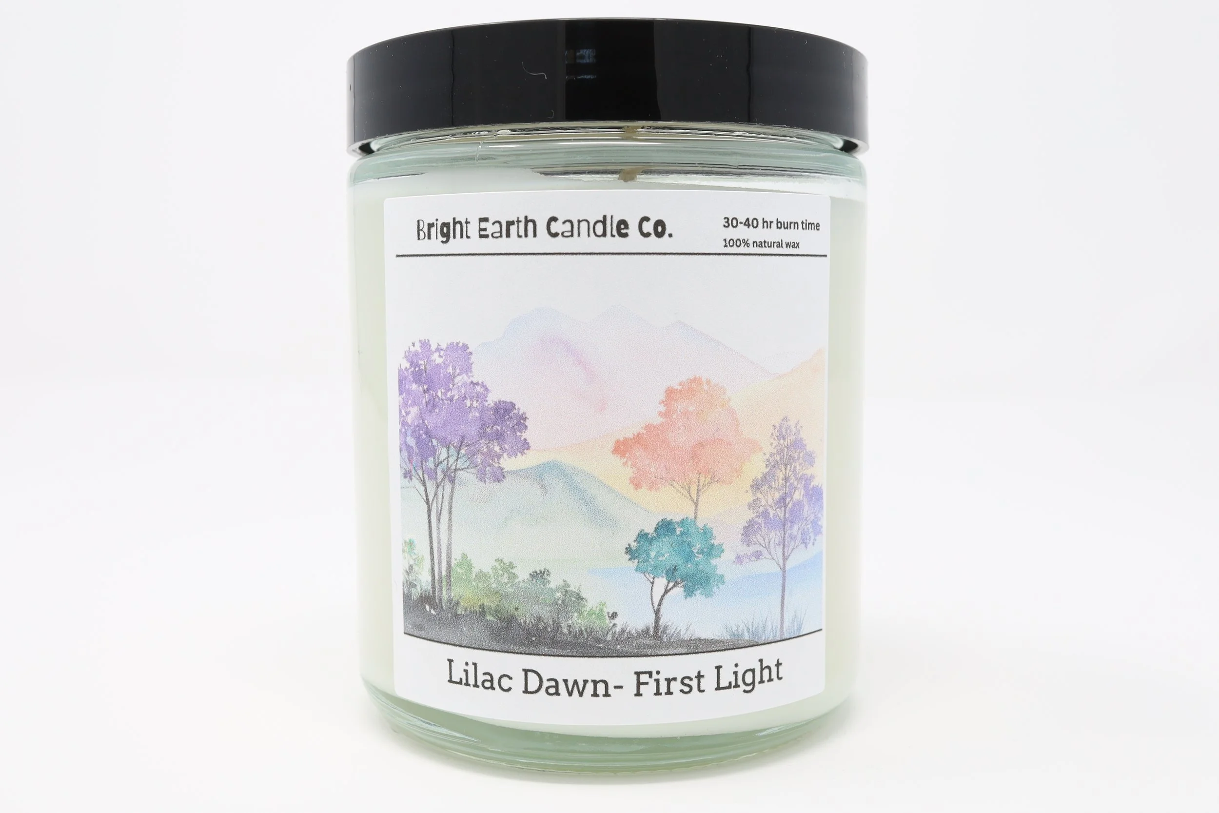 Lilac Dawn — True Lilac | Non-Toxic Soy Candle for Mental Focus & Relaxation💜 🌸