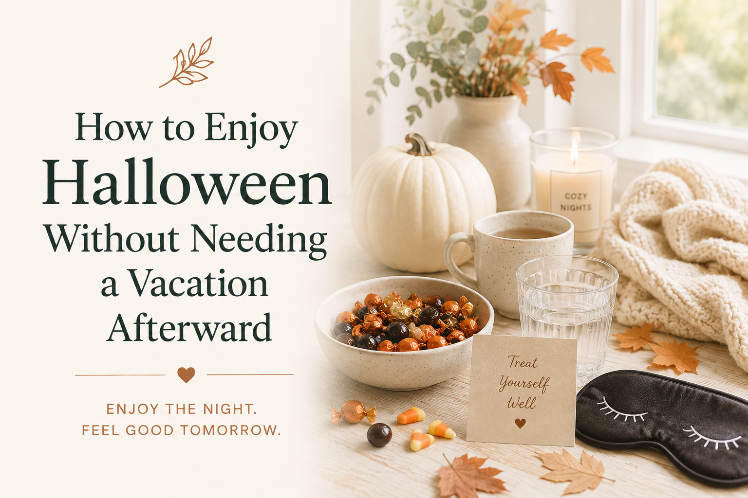 How to Enjoy Halloween Without Needing a Vacation Afterward