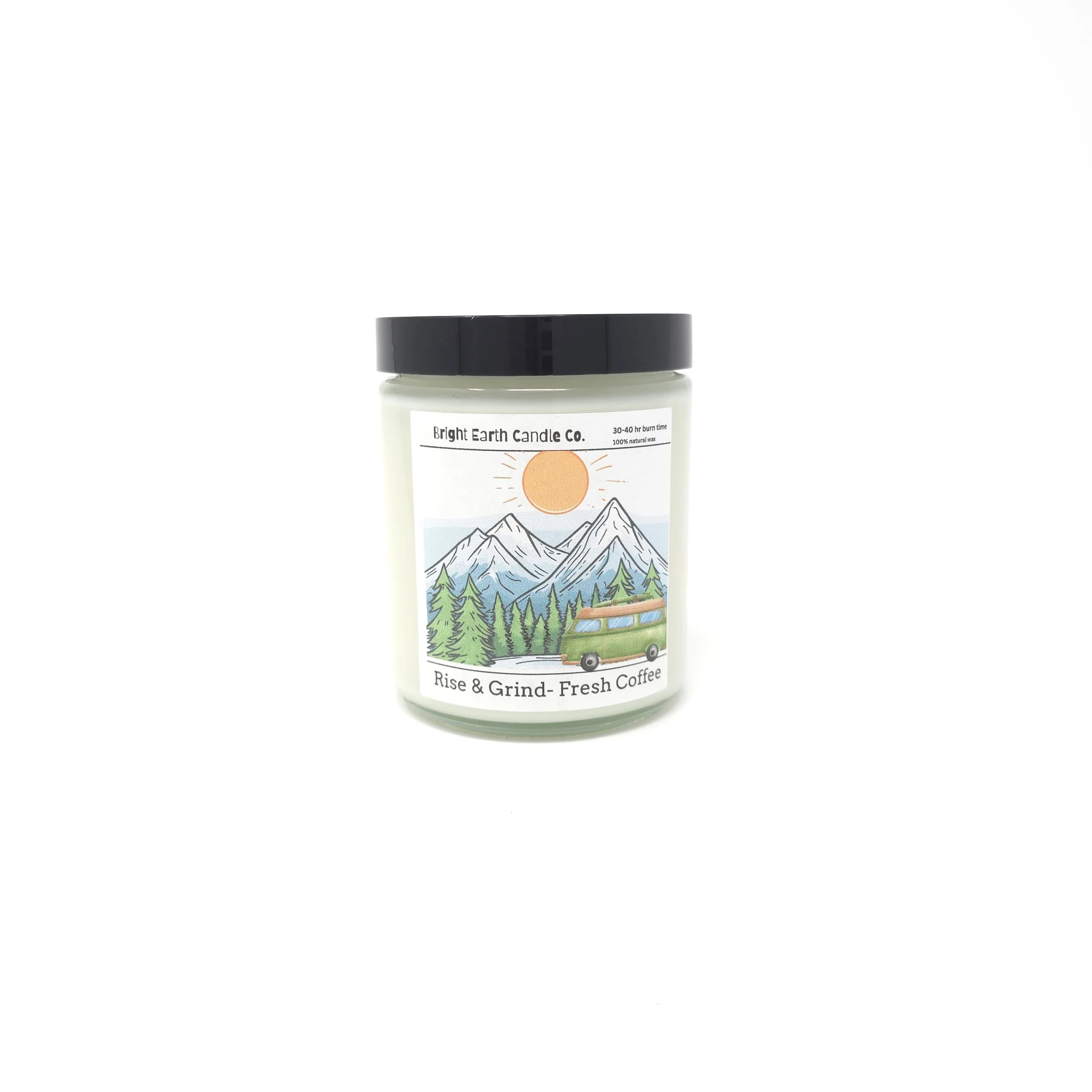 Fresh Coffee Rise & Grind Soy Wax Candle_.jpg
