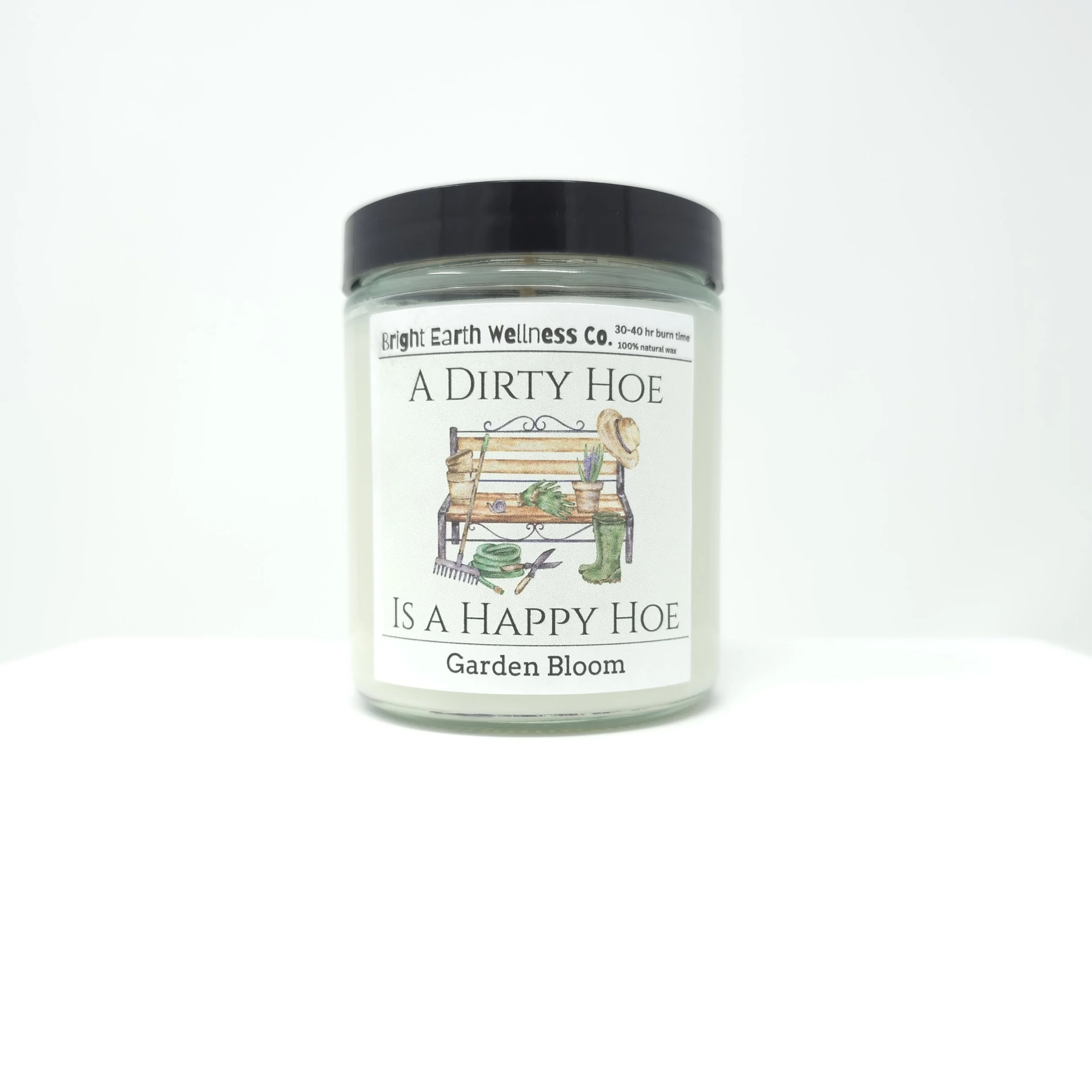 Garden Bloom Soy Candle uplifting, floral scent.
