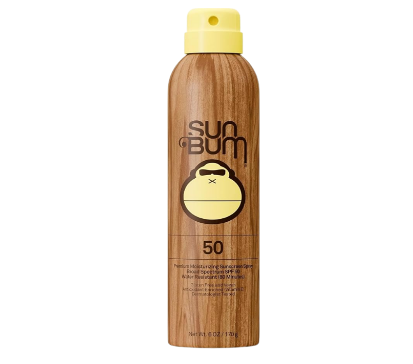 Sun Bum Original SPF 30 Sunscreen Body Spray - Broad Spectrum Moisturizing Sunscreen with Vitamin E - Hawaii 104 Act Compliant (Made without Octinoxate & Oxybenzone) - 6 oz