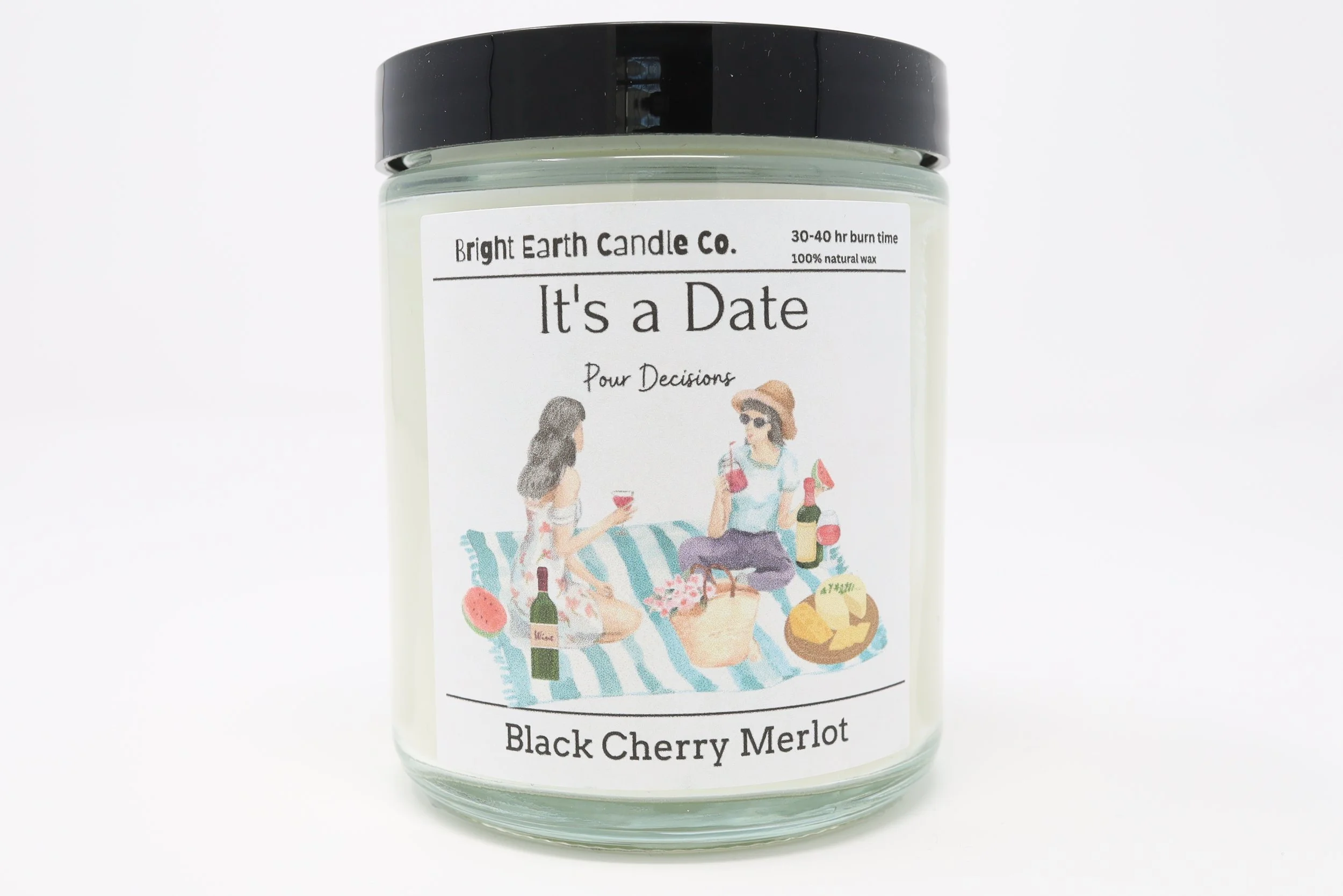 Pour Decision – Black Cherry Merlot Candle 🍷🍒