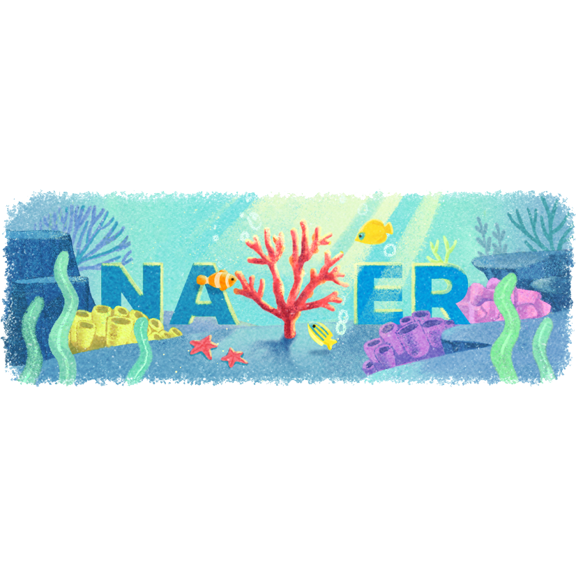 NAVER logo - Earth day