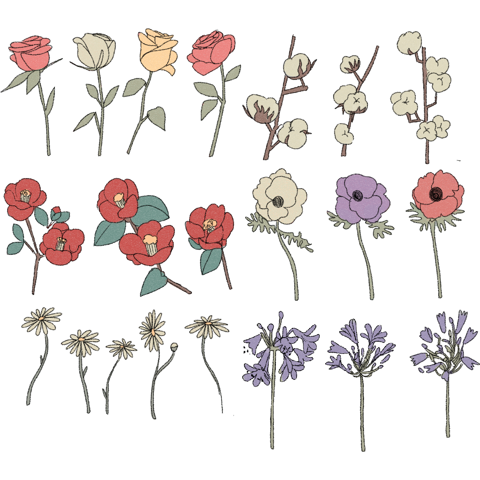 Custom Bouquet Sticker