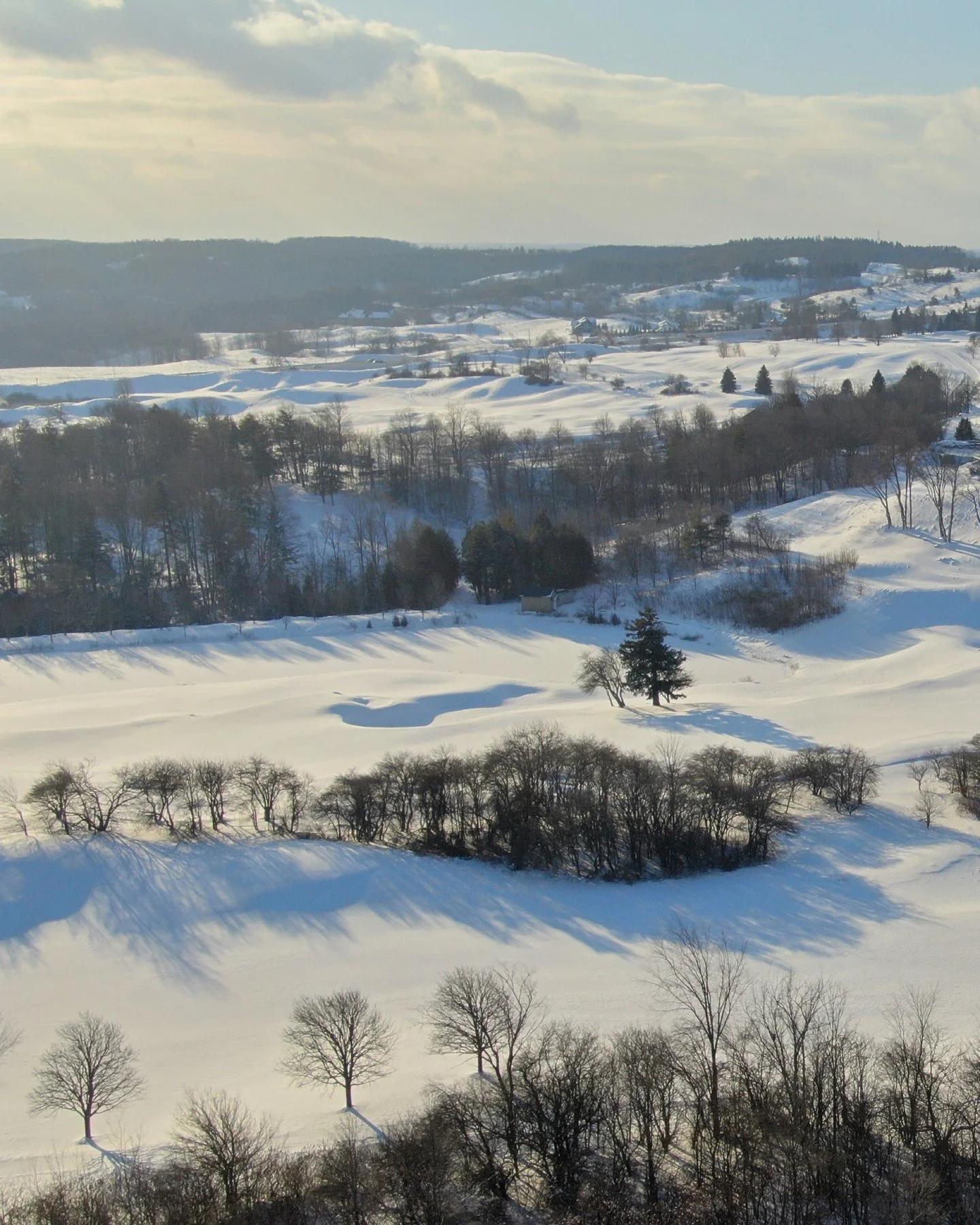 A fresh blanket of snow and a view that never disappoints.