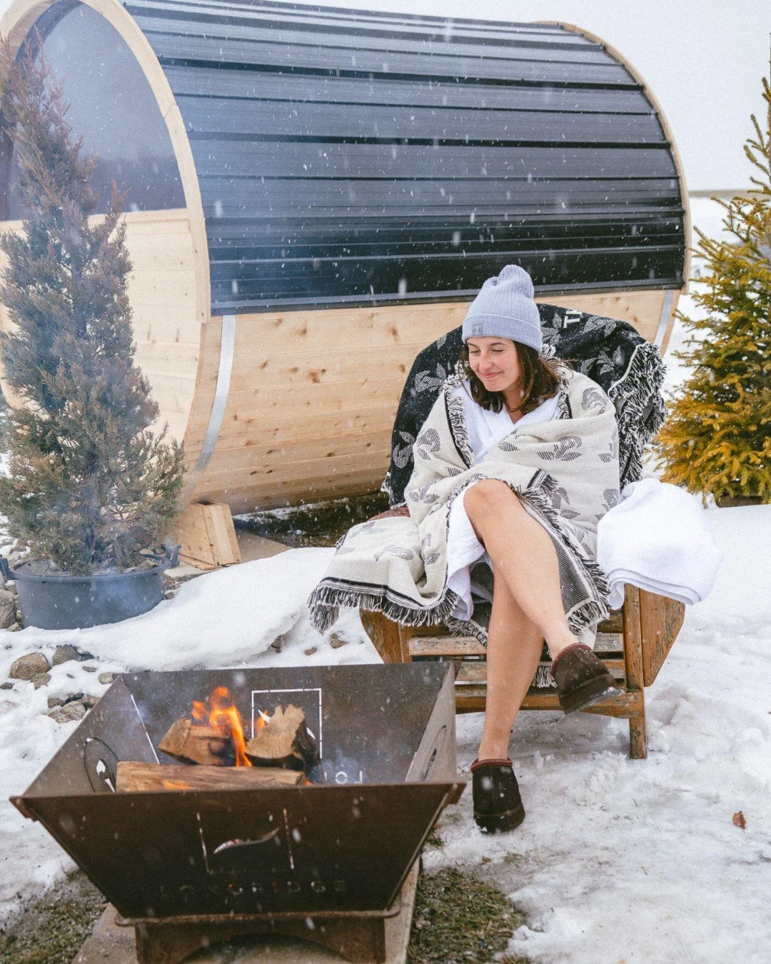 Moments like this are what good nature feels like. #WinterWellness #ThePulpitClub