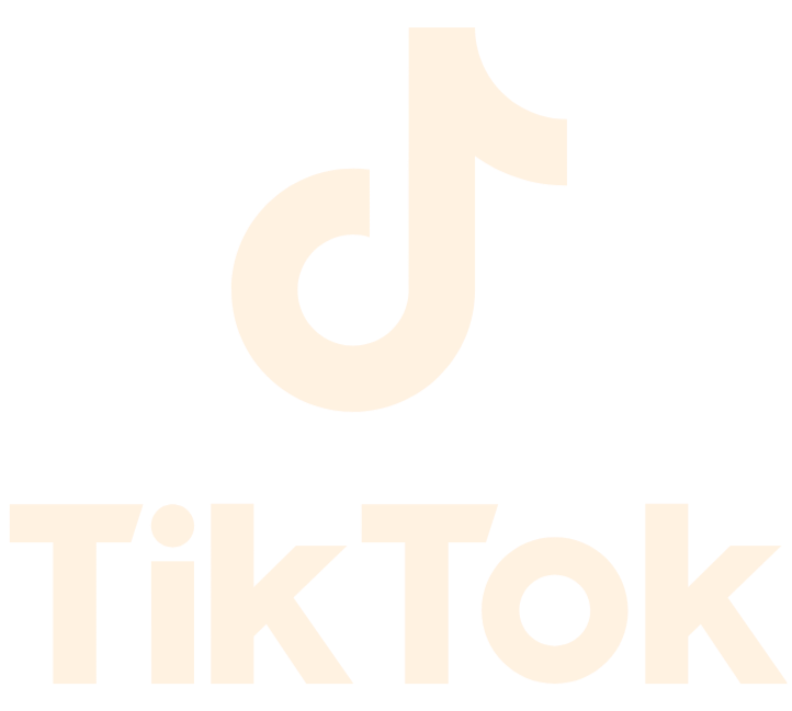 TikTok logo with a black background