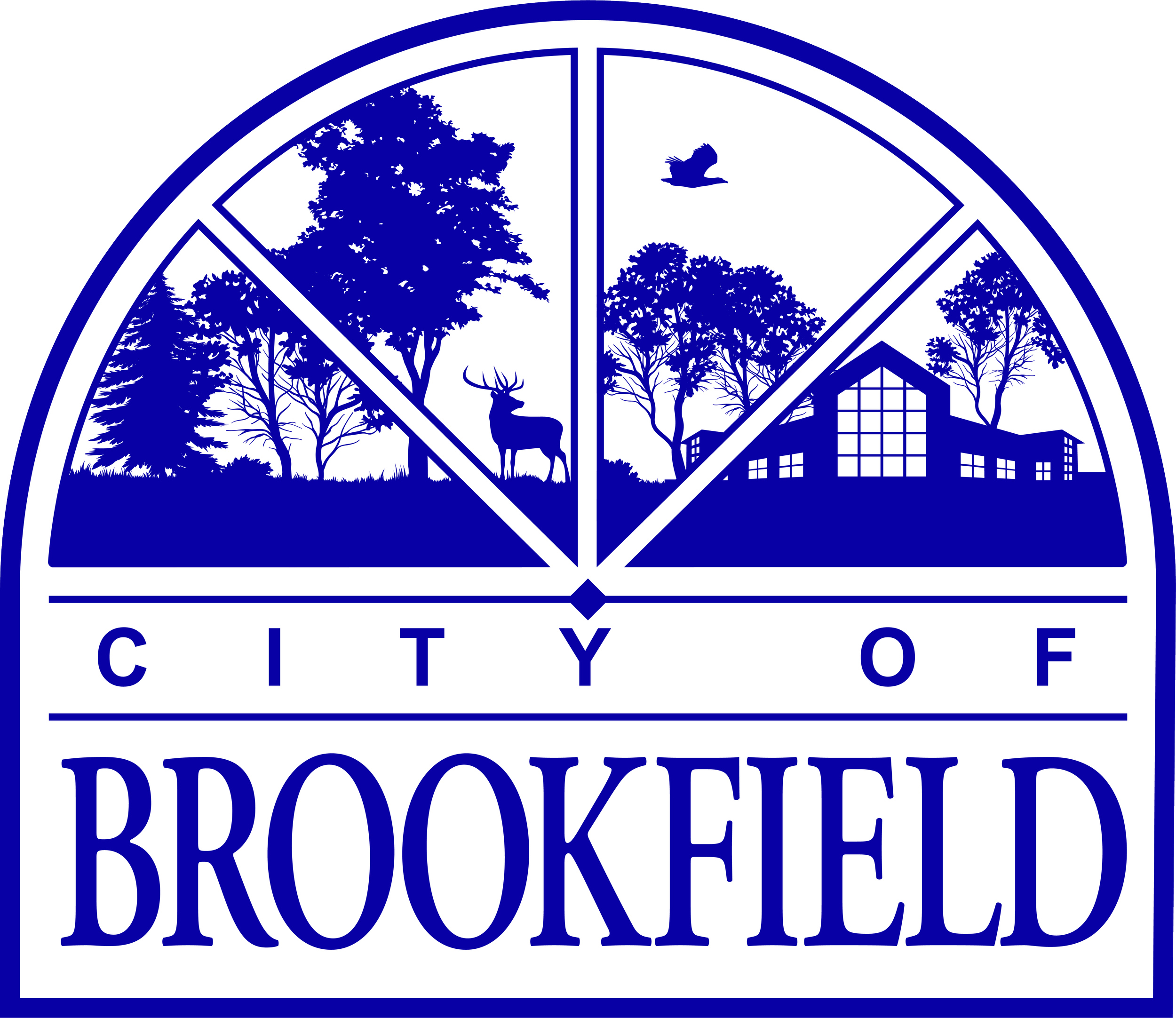 Image of the city logo for Brookfield, Wisconsin.