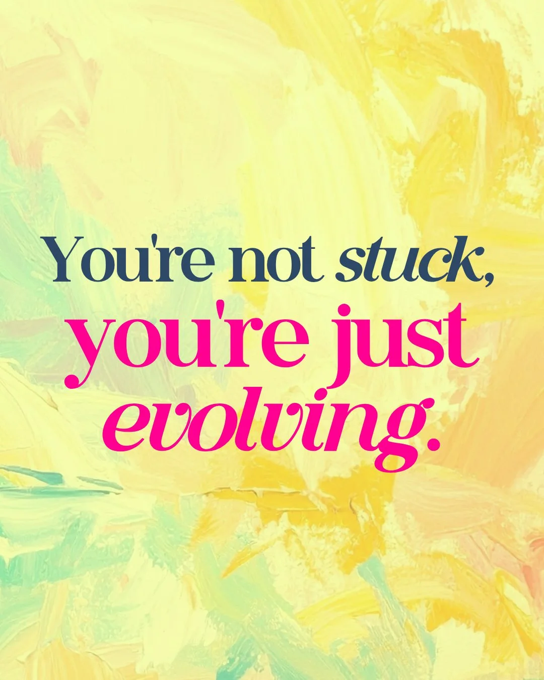 Some days I&rsquo;m like, &ldquo;wow&hellip; look at me go.&rdquo; Other days I&rsquo;m like, &ldquo;what even IS this season?&rdquo;

Both can be true.
And both can still mean you&rsquo;re growing.

I used to think feeling &ldquo;stuck&rdquo; meant 