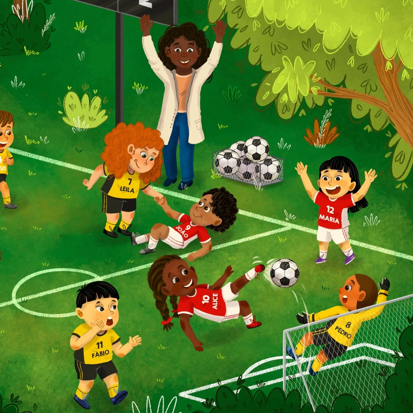 Football at school