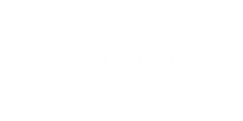 PureGlow logo in white text on a black background.