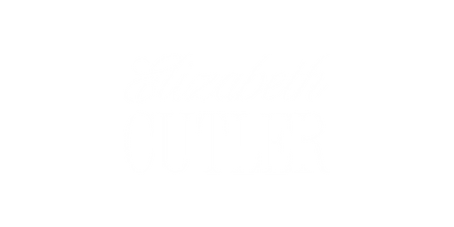 Elegant logo with the name Elizabeth Cutler in cursive and block fonts.