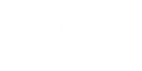 Logo for C. Skin Co. Medical Aesthetics on a black background.