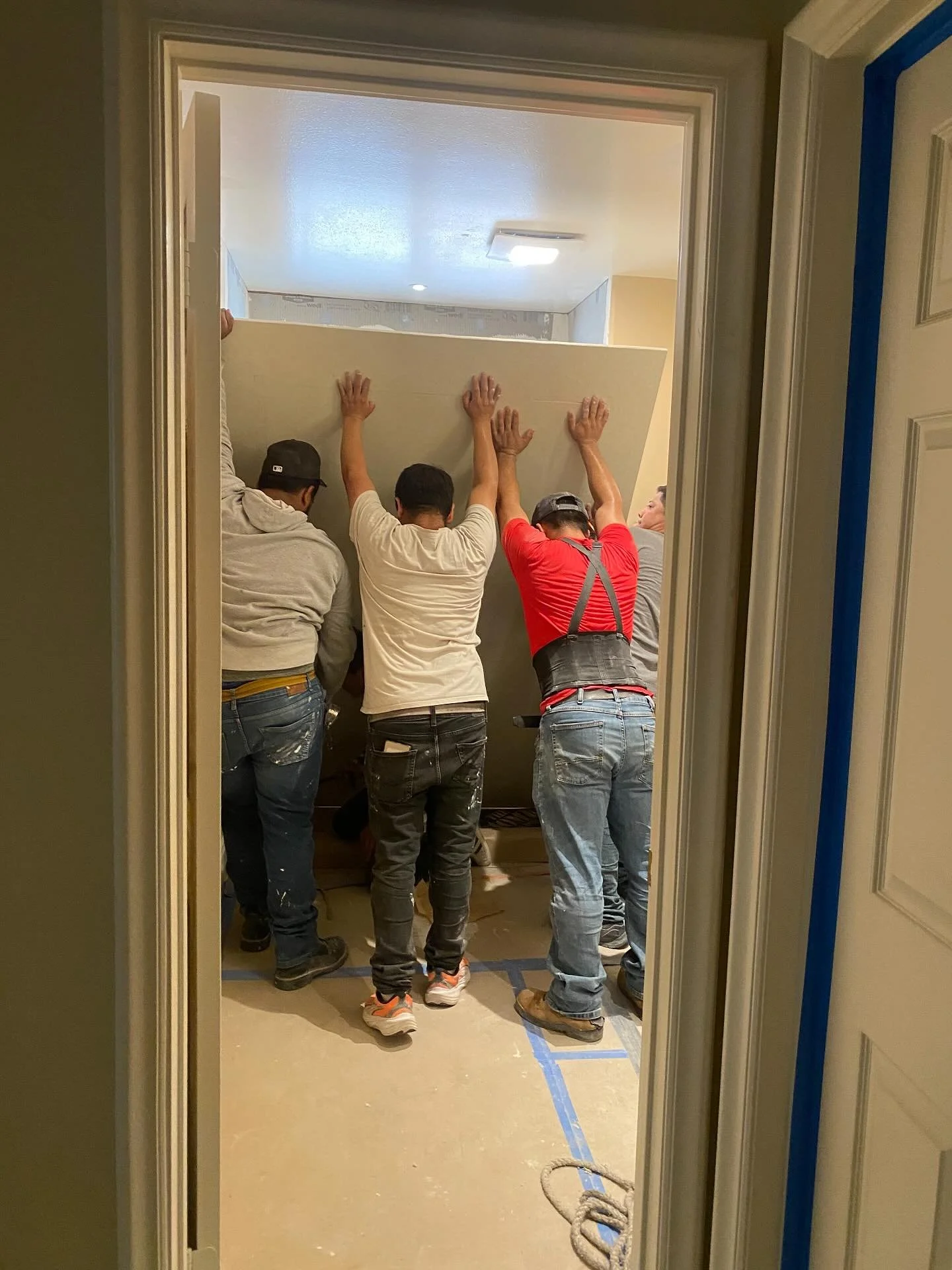 Luxury that looks simple&hellip;but takes everything to achieve.💪 #InProgress #MaisondeKhalilInteriors #LuxuryInteriors #FullBathroomRemodel #DesignWithIntention #TimelessDesign #RefinedSpaces #QuietLuxury #SouthernCaliforniaInteriorDesign #SoCalInt