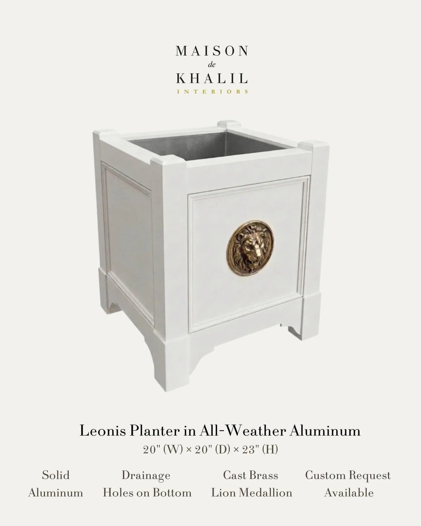 Growing up, I always noticed homes with lions at the entrance.

There was something about them that made a space feel protected, almost respected.

Not loud, but undeniable.

This piece came from that memory.

A quieter interpretation of that same fe