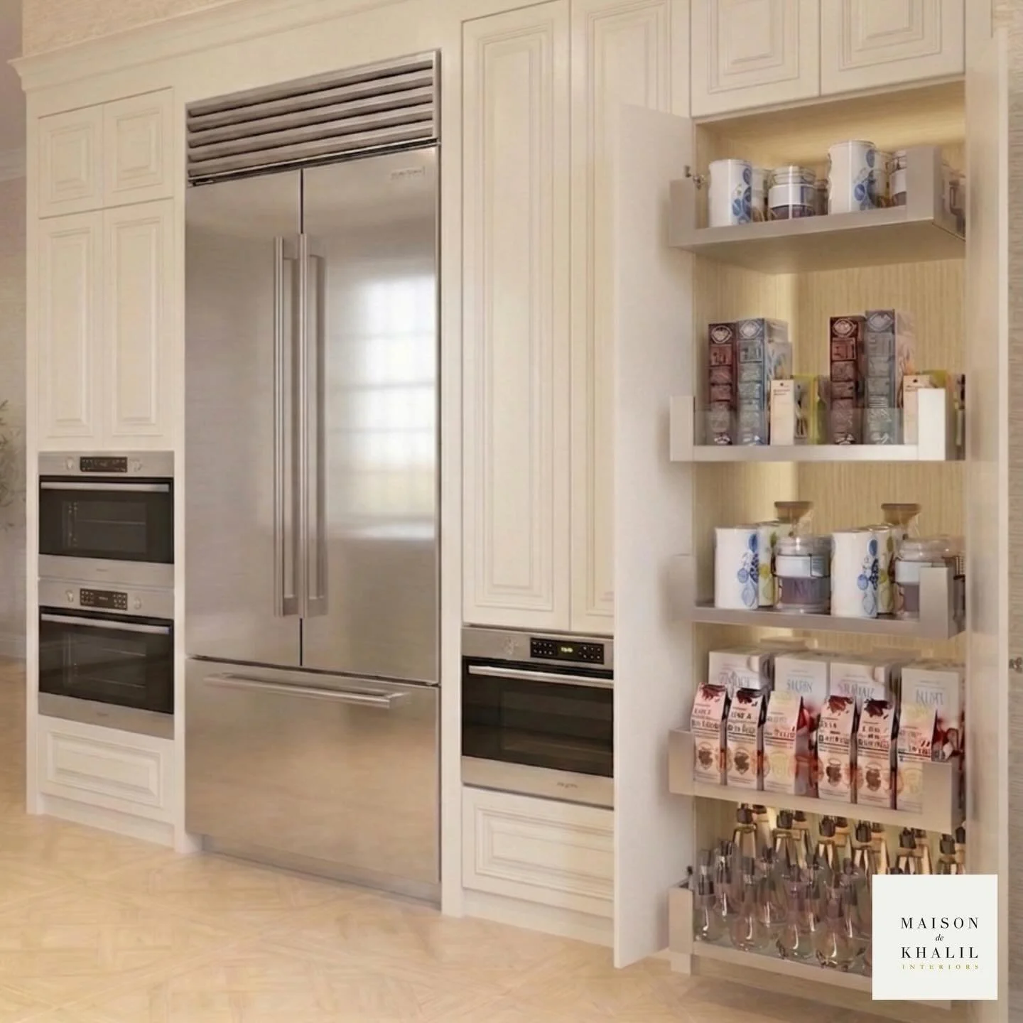 Your home is entirely unique, and we believe your cabinetry should be, too.

At Maison de Khalil Interiors, we know that a great kitchen isn&rsquo;t just about how it looks. It is about how it works for you as well. Before we start building, we take 