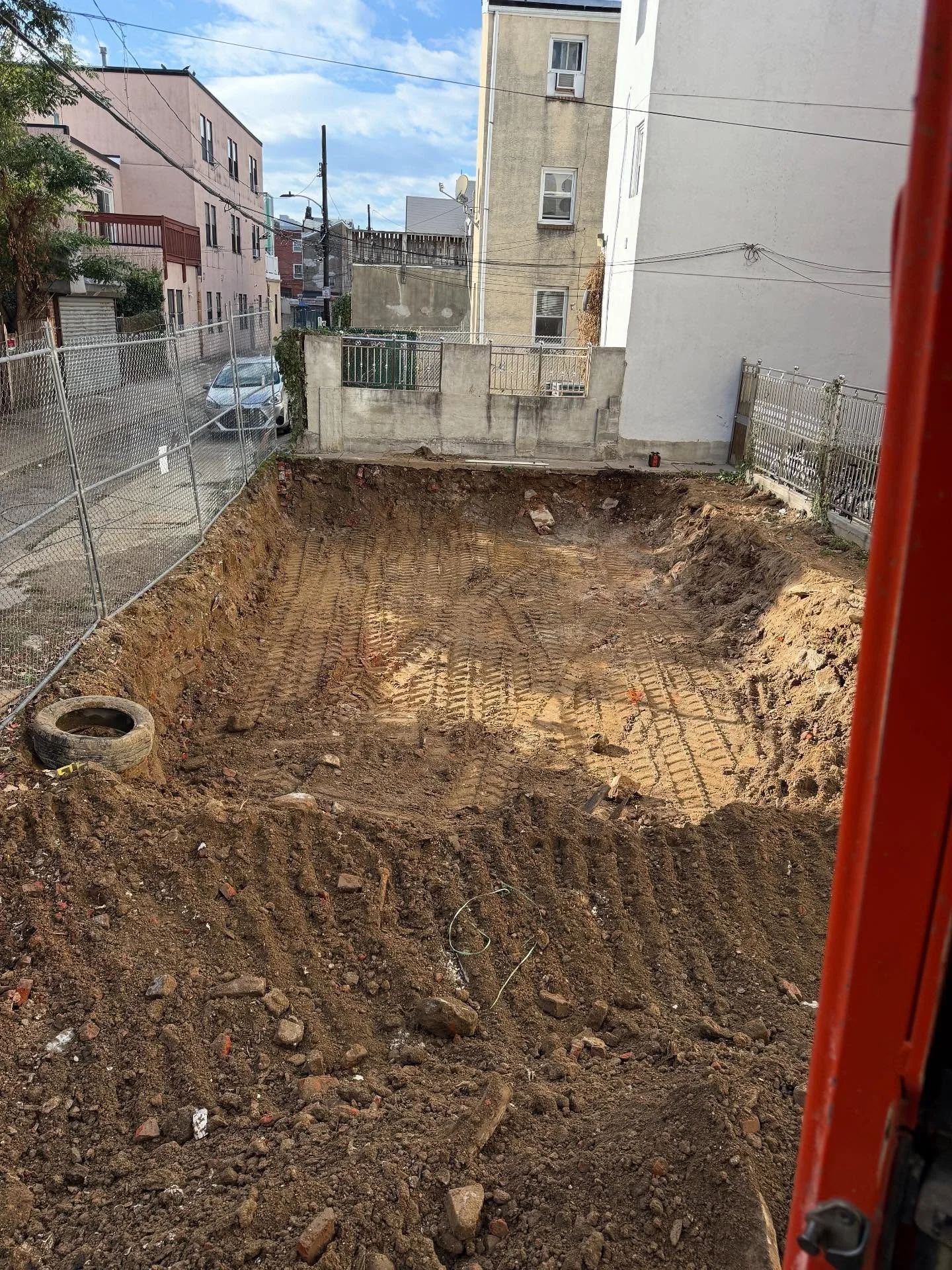 Day one- start cut to BOF