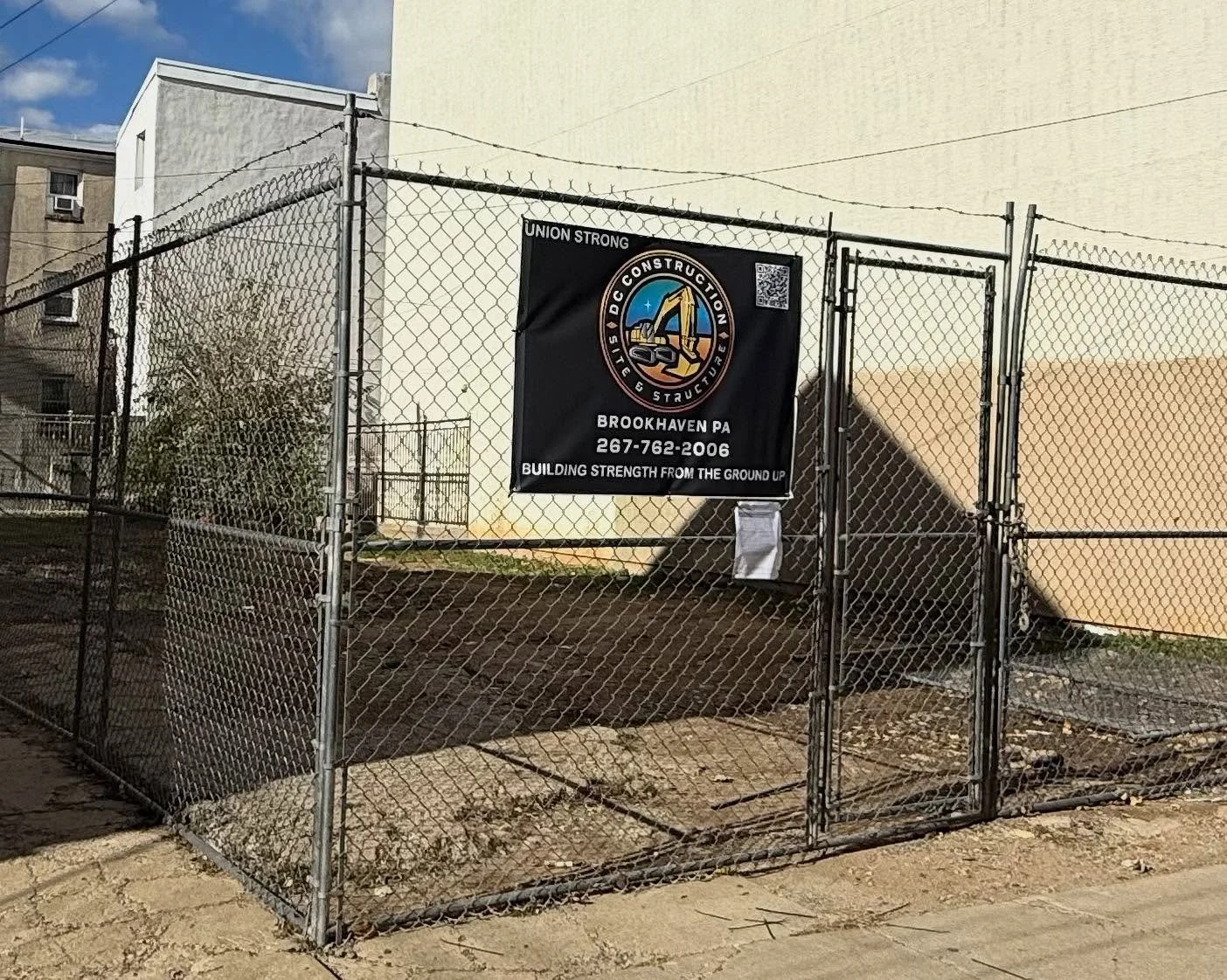 Next on the list, 4 new houses in #philadelphia #phillyconstruction #sitework #concrete #utilitywork @iuoe542.philly