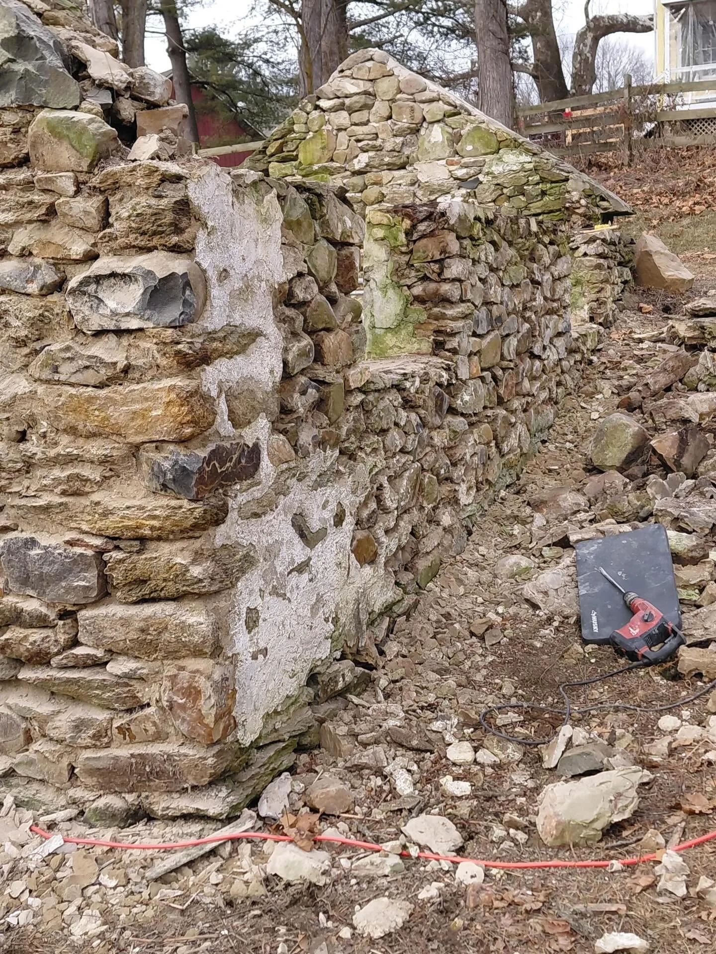 Springhouse rehab underway