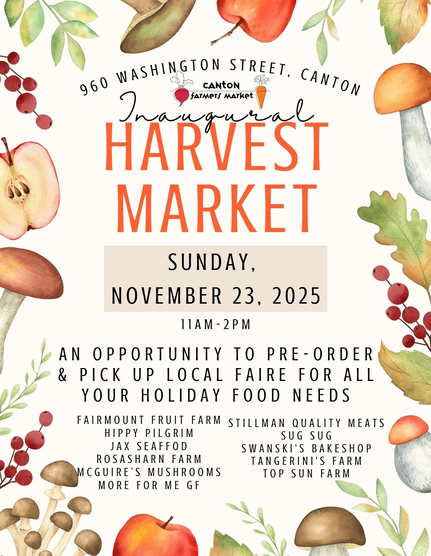 Currently working on my menu for @cantonfarmersmarket02021 inaugural Harvest Market on 11/23 😍 
Pre-order link will be up very soon for all the GF Thanksgiving goodies 🍁🤤🍪
.
.
.
#glutenfree #glutenfreebakery #glutenfreethanksgiving #glutenfreedes